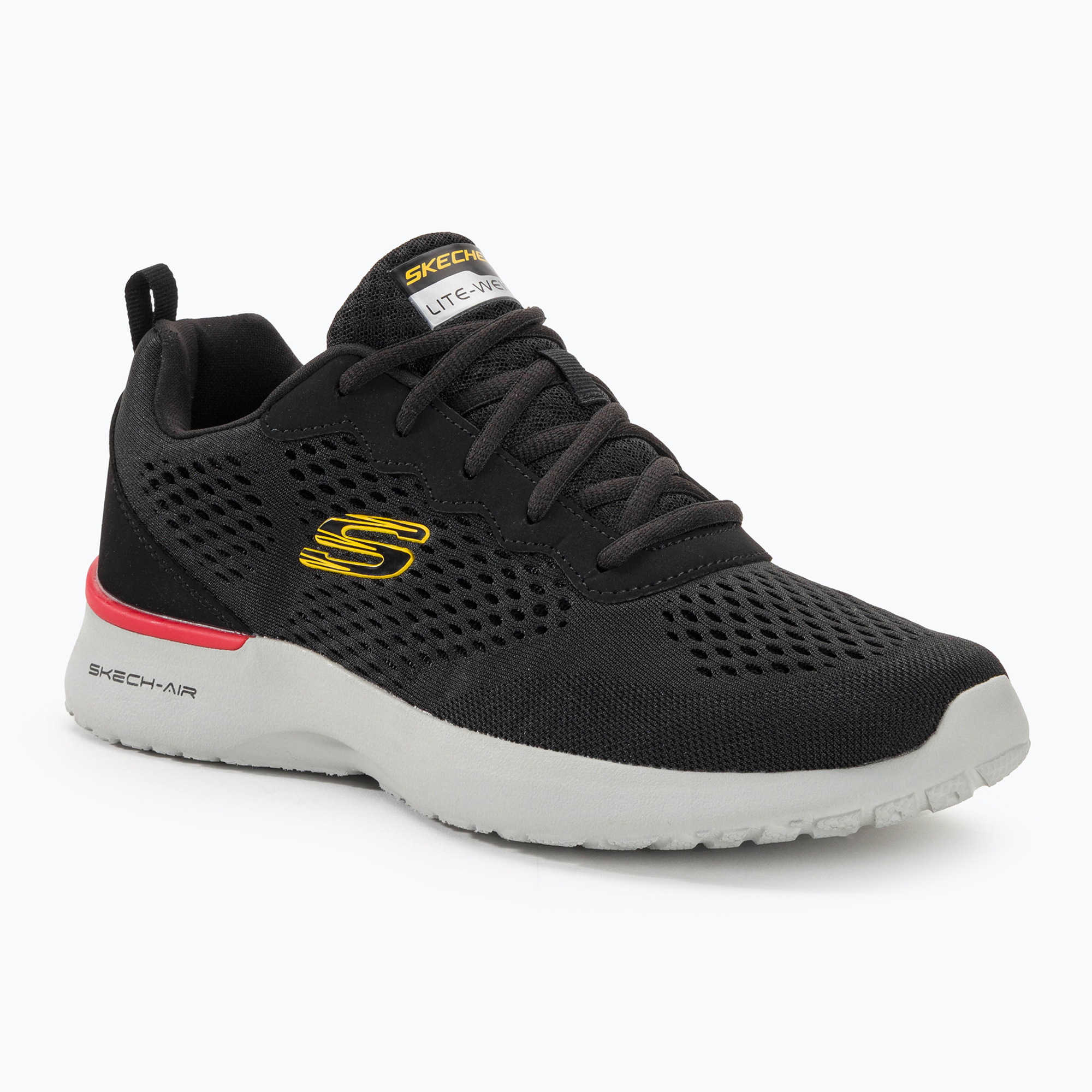 SKECHERS Skech-Air Dynamight Tuned Up pánska tréningová obuv black (Skech-Air Dynamight Tuned Up 232291 BLK)