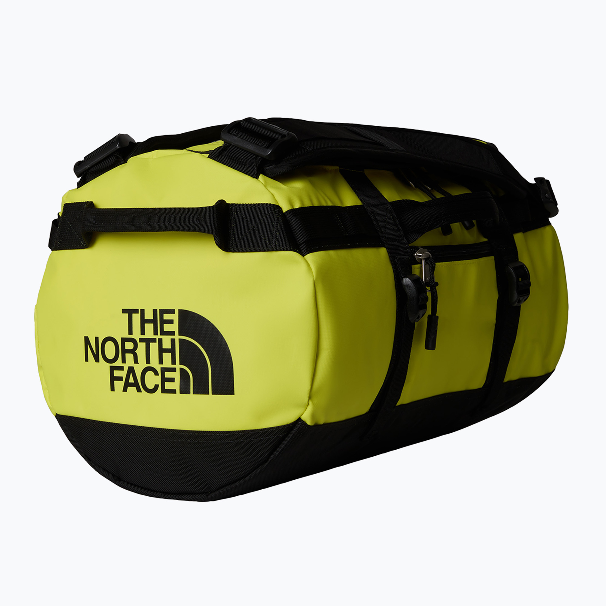 Cestovná taška The North Face Base Camp Duffel XS 31 l sulphur spring green/tnf black (Base Camp Duffel XS NF0A52SSC6T1)