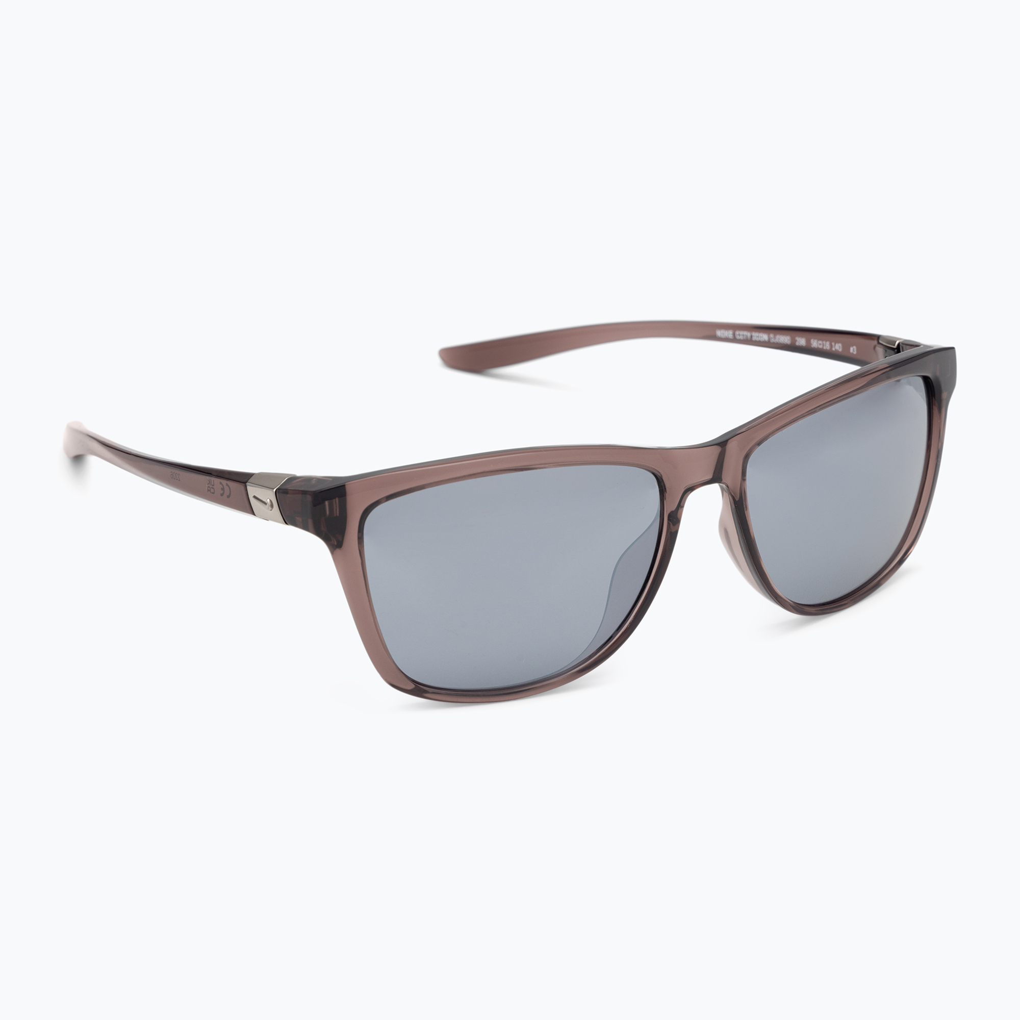 Slnečné okuliare dámske Nike City Icon smokey mauve/grey w/silver flash
