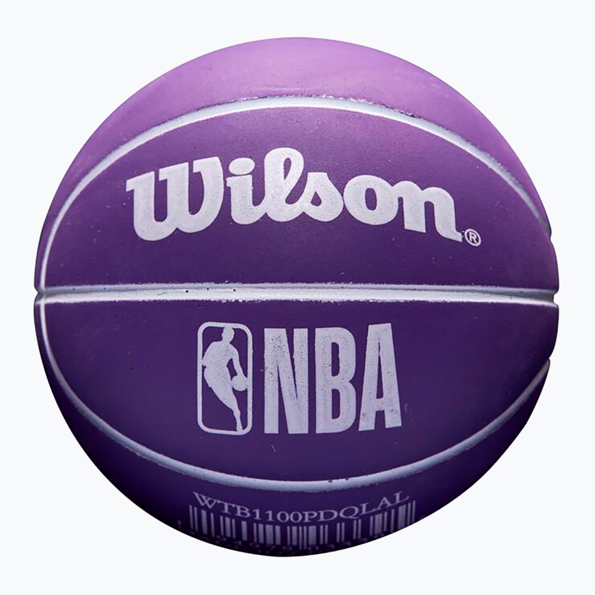 Lopta Super Mini Wilson NBA Dribbler Los Angeles Lakers purple (NBA Dribbler WTB1100PDQLAL)