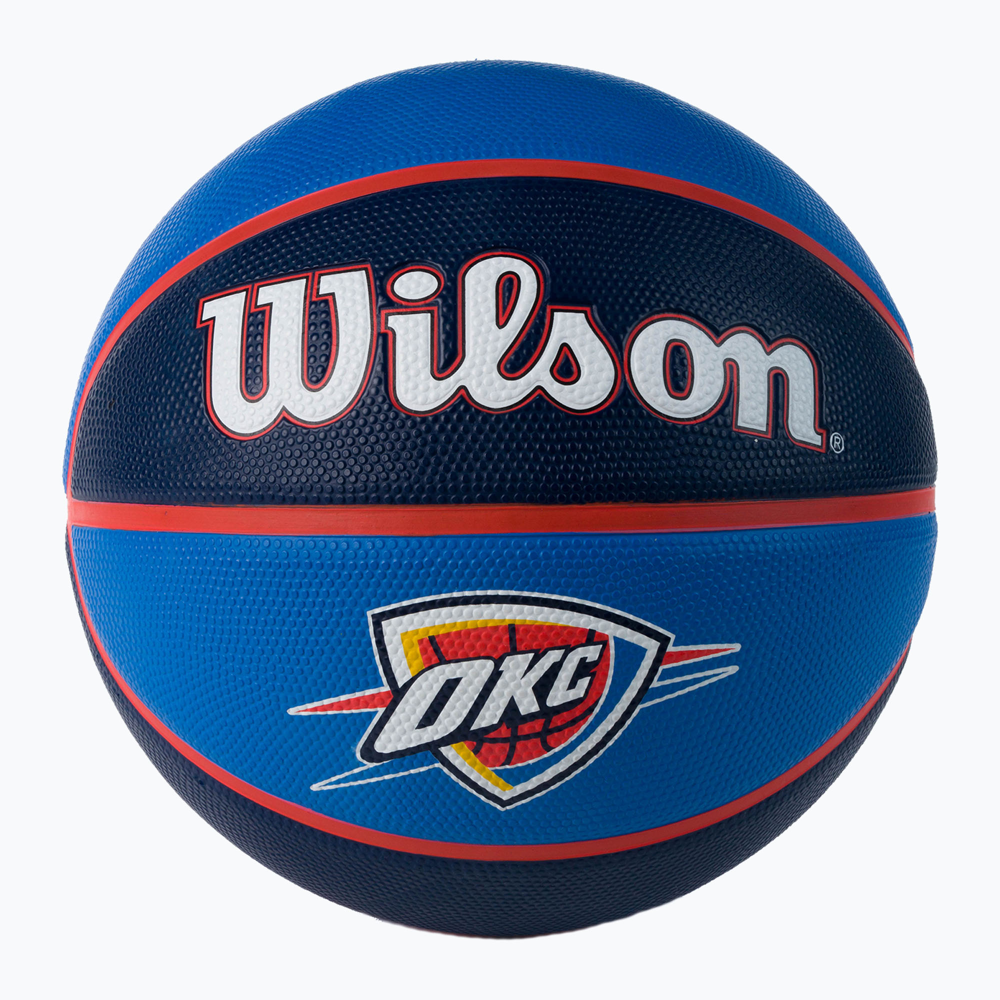 Wilson NBA Team Tribute Oklahoma City Thunder basketball blue WTB1300XBOKC veľkosť 7 (NBA Team Tribute Oklahoma City Thunder WTB1300XBOKC)
