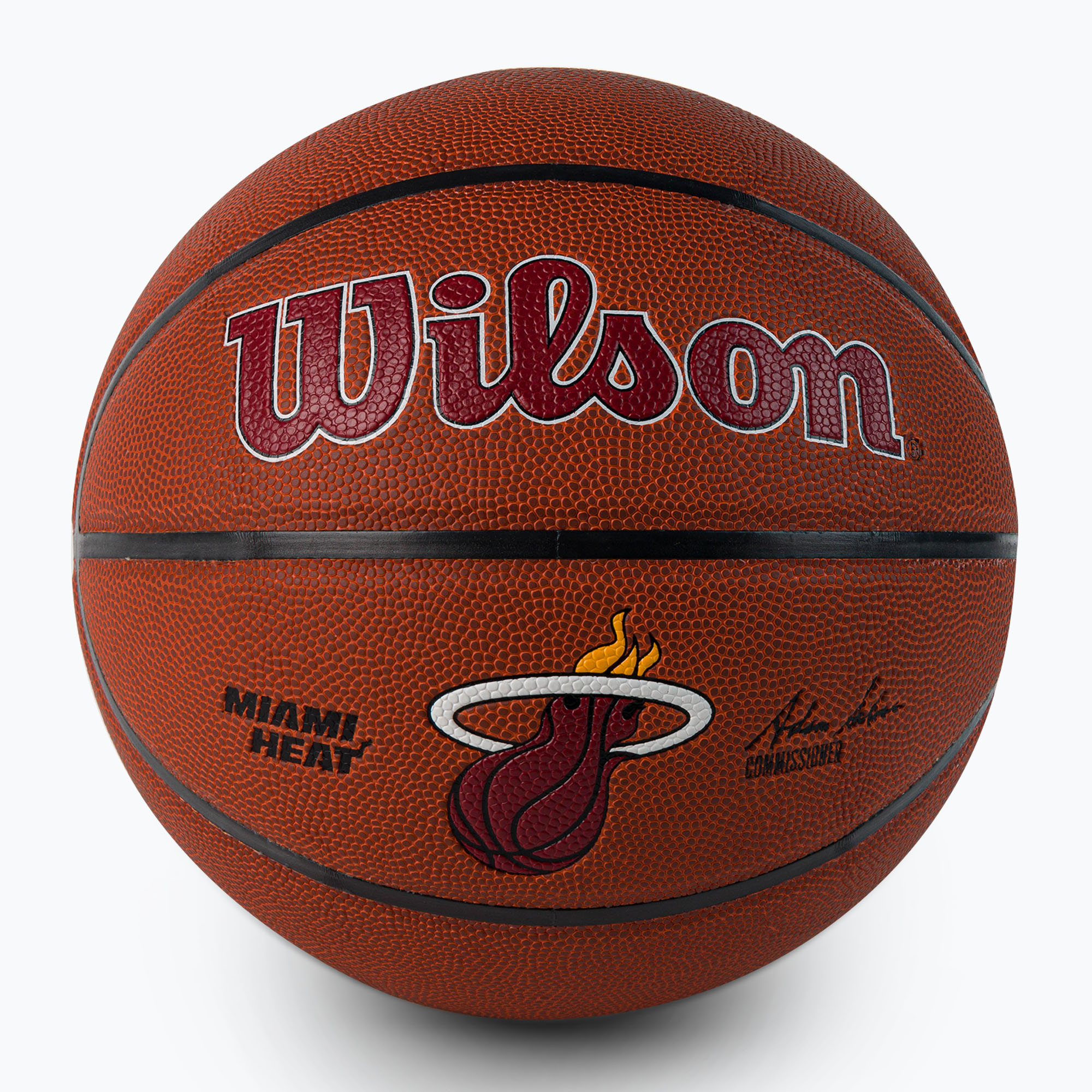 Wilson NBA Team Alliance Miami Heat basketbalová hnedá WTB3100XBMIA veľkosť 7