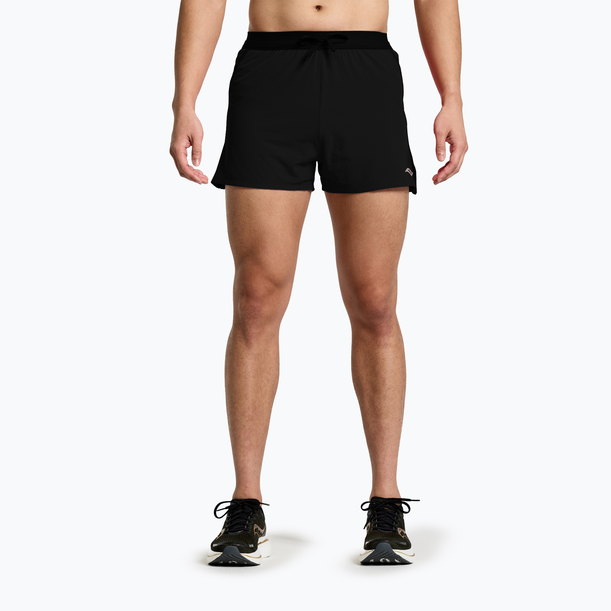 Pánske bežecké šortky Saucony Outpace 3" black (Outpace 3" SAM800327)