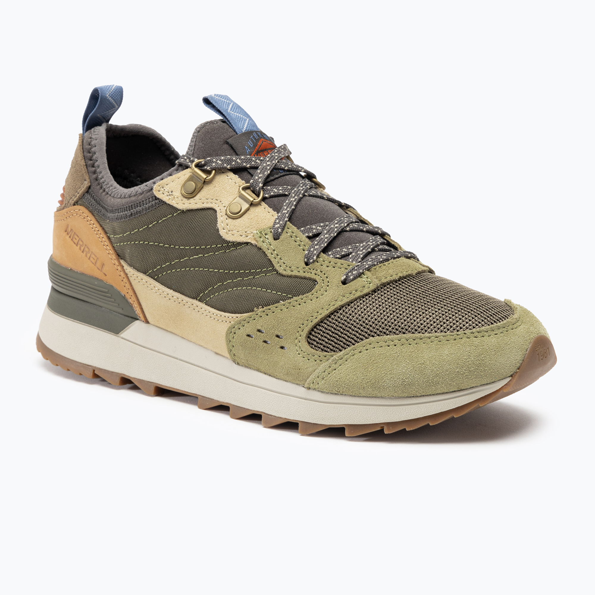 Pánske topánky Merrell Alpine 83 Sneaker Recraft olive multi (Alpine 83 Sneaker Recraft J006085)