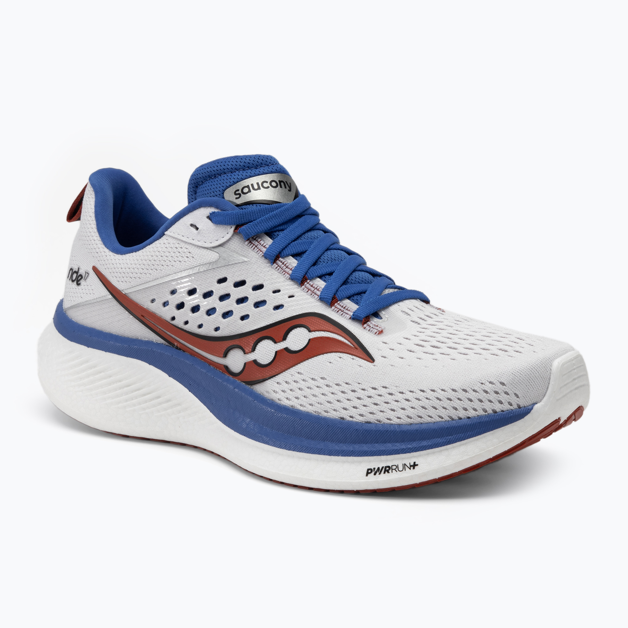 Pánska bežecká obuv Saucony Ride 17 white/cobalt (Ride 17 S20924-105)