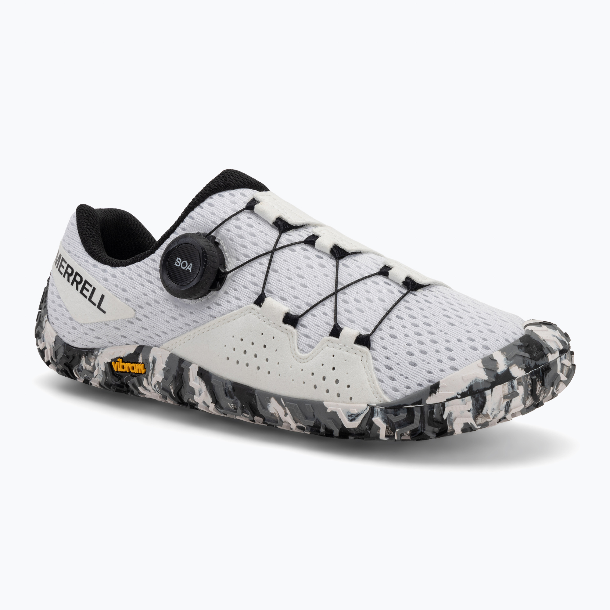 Pánska barefoot obuv Merrell Vapor Glove 6 Boa white/black