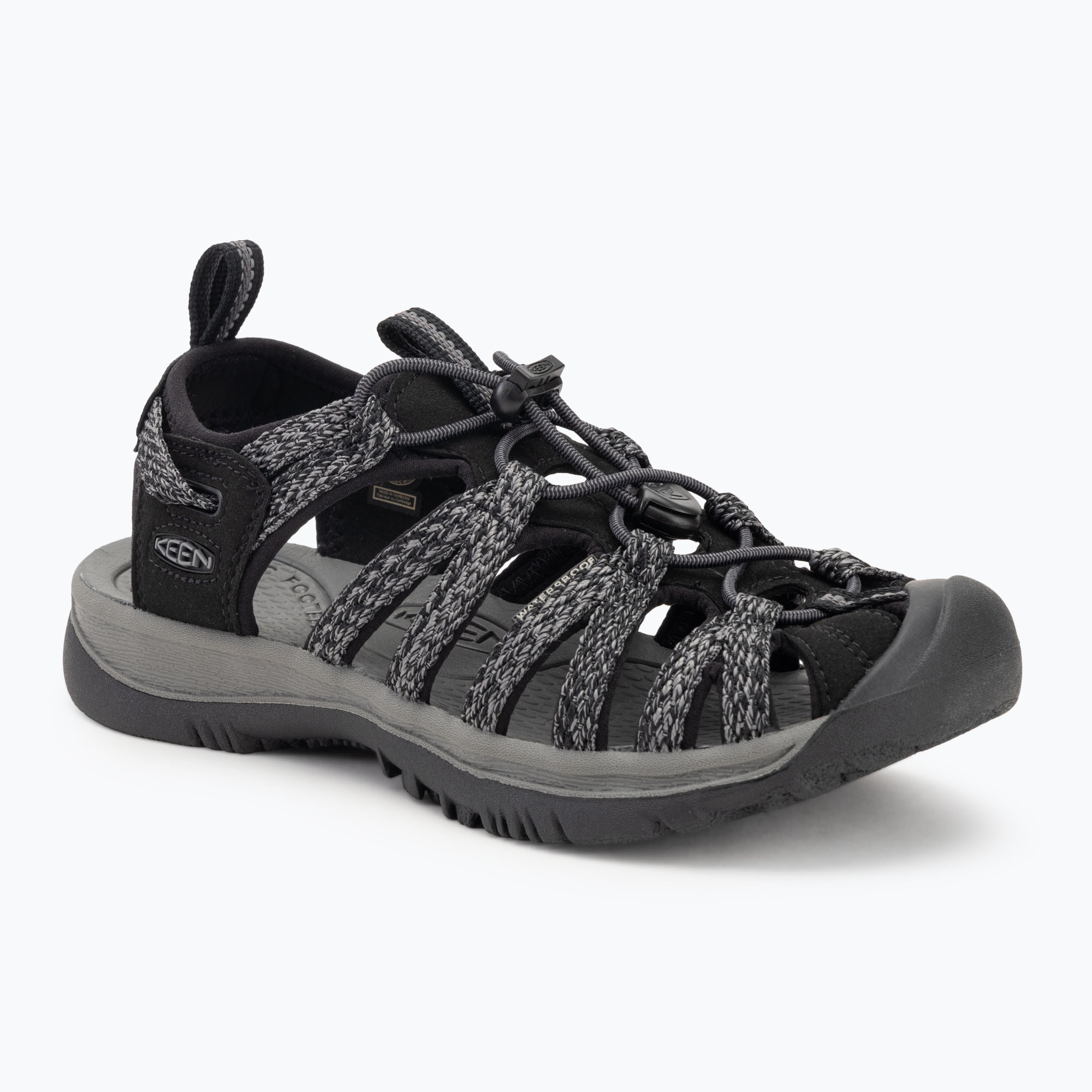Dámske sandále KEEN Whisper black/ steel grey (Whisper 1028815)
