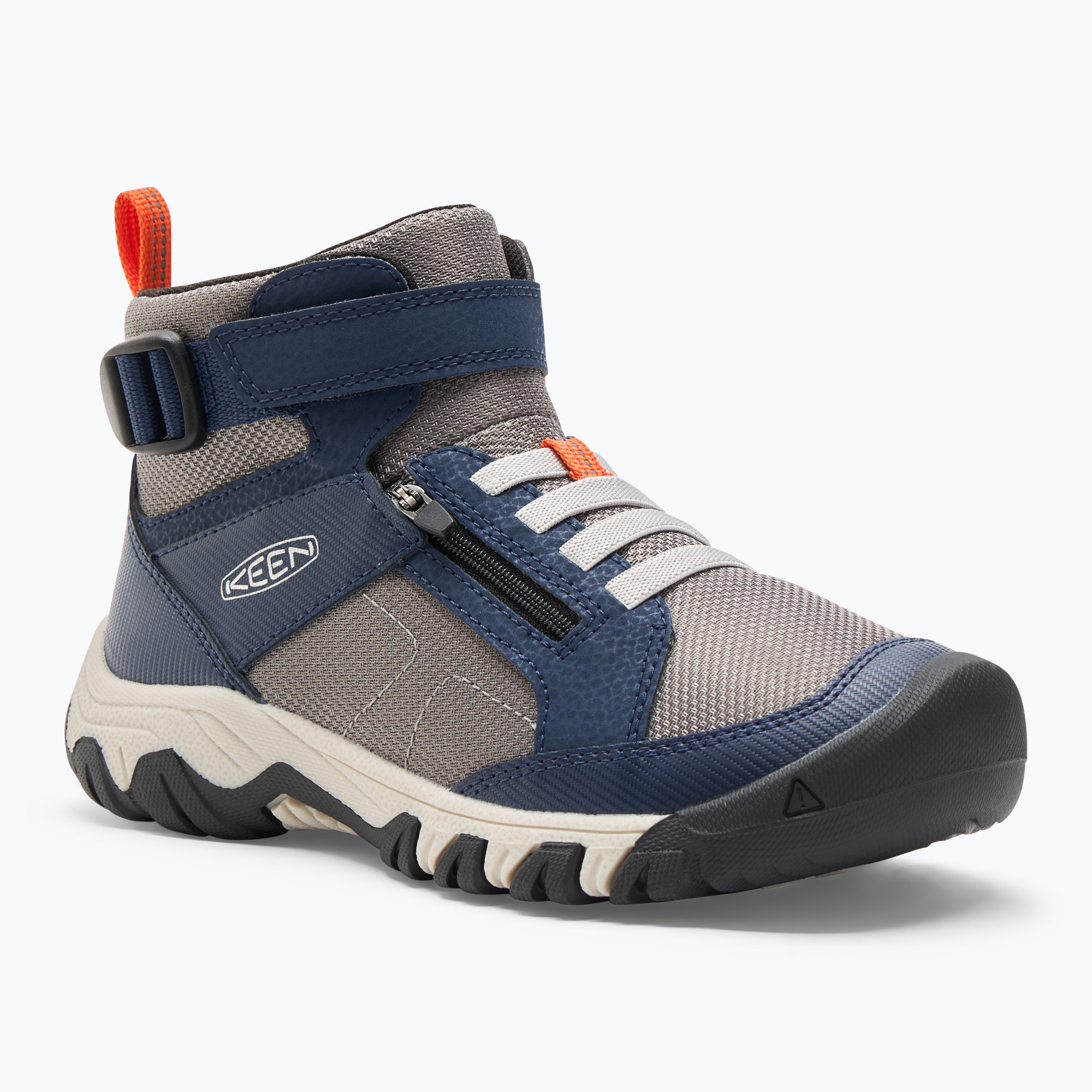 Juniorské turistické topánky KEEN Targhee Boundless naval academy/steel grey (Targhee Boundless 1029517)