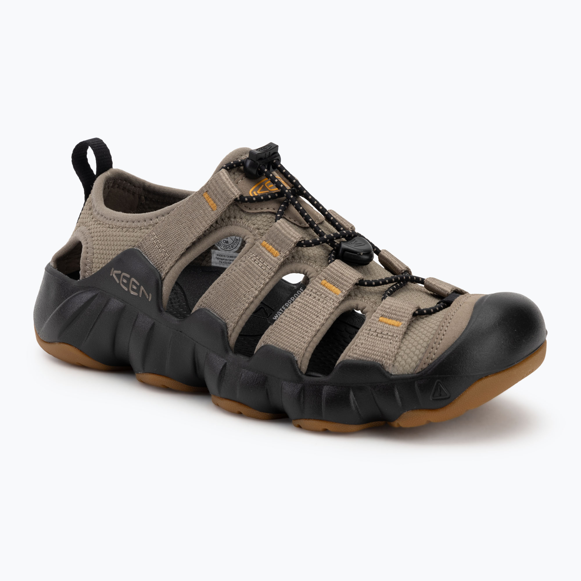 KEEN Hyperport H2 brindle/black pánske sandále (Hyperport H2 1030857)