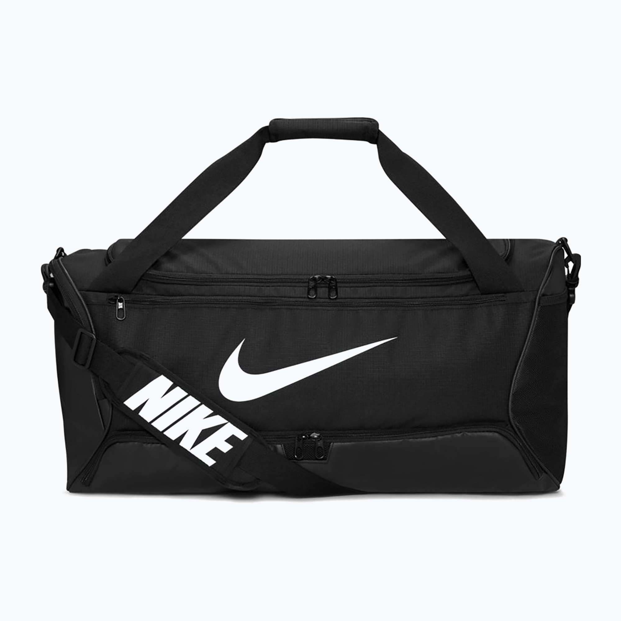 Tréningová taška Nike Brasilia 9,5 60 l black/black/white (Brasilia 9.5 DH7710)