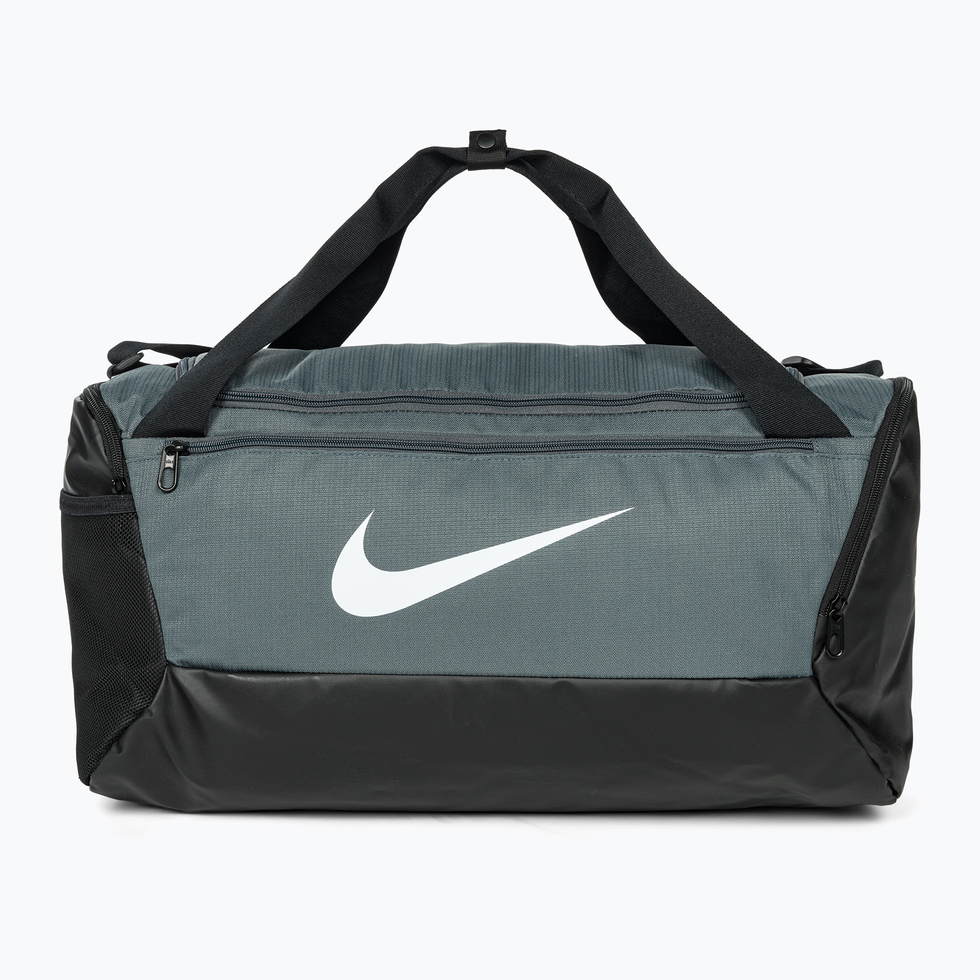 Tréningová taška Nike Brasilia 9,5 41 l sivá/čierna/biela (Brasilia 9.5 DM3976)