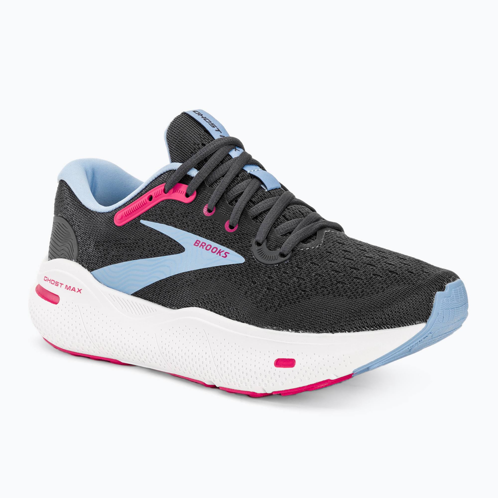 Pánska bežecká obuv Brooks Ghost Max ebony/open air/lilac rose (Ghost Max 1203951B082)