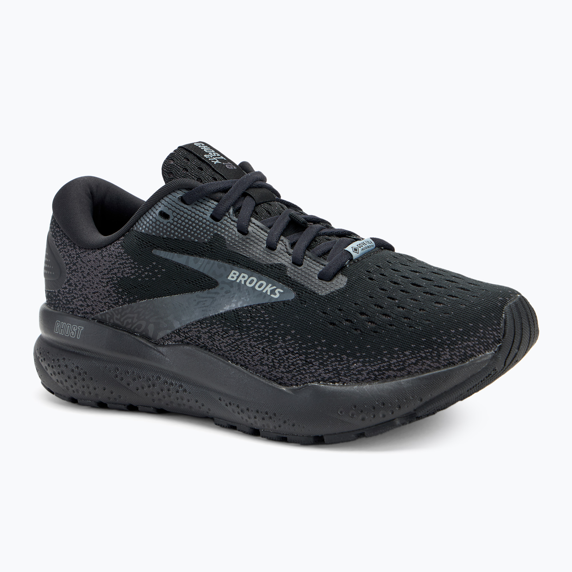 Pánska bežecká obuv Brooks Ghost 16 GTX black/black/ebony (Ghost 16 GTX 1104301D020)