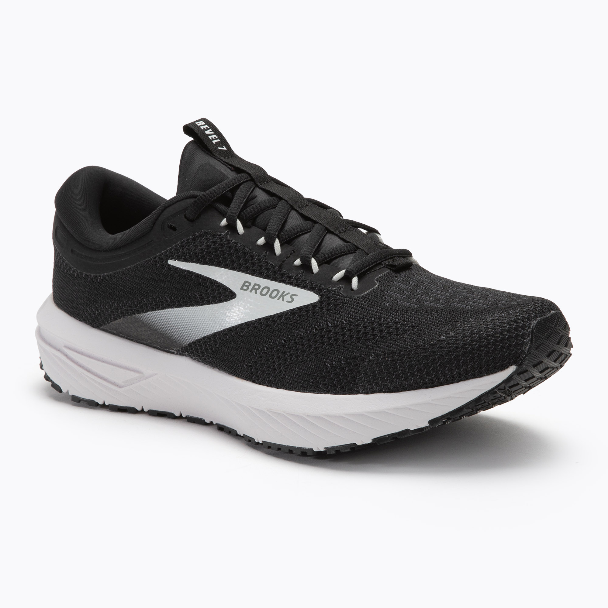 Pánska bežecká obuv Brooks Revel 7 black/white (Revel 7 1104351D087)