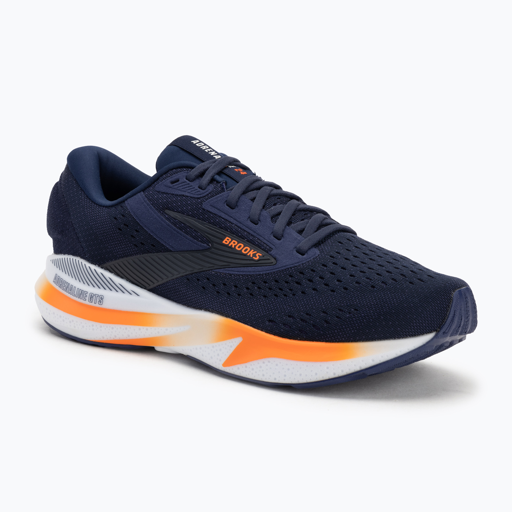 Pánska bežecká obuv Brooks Adrenaline GTS 24 peacoat/orange /white