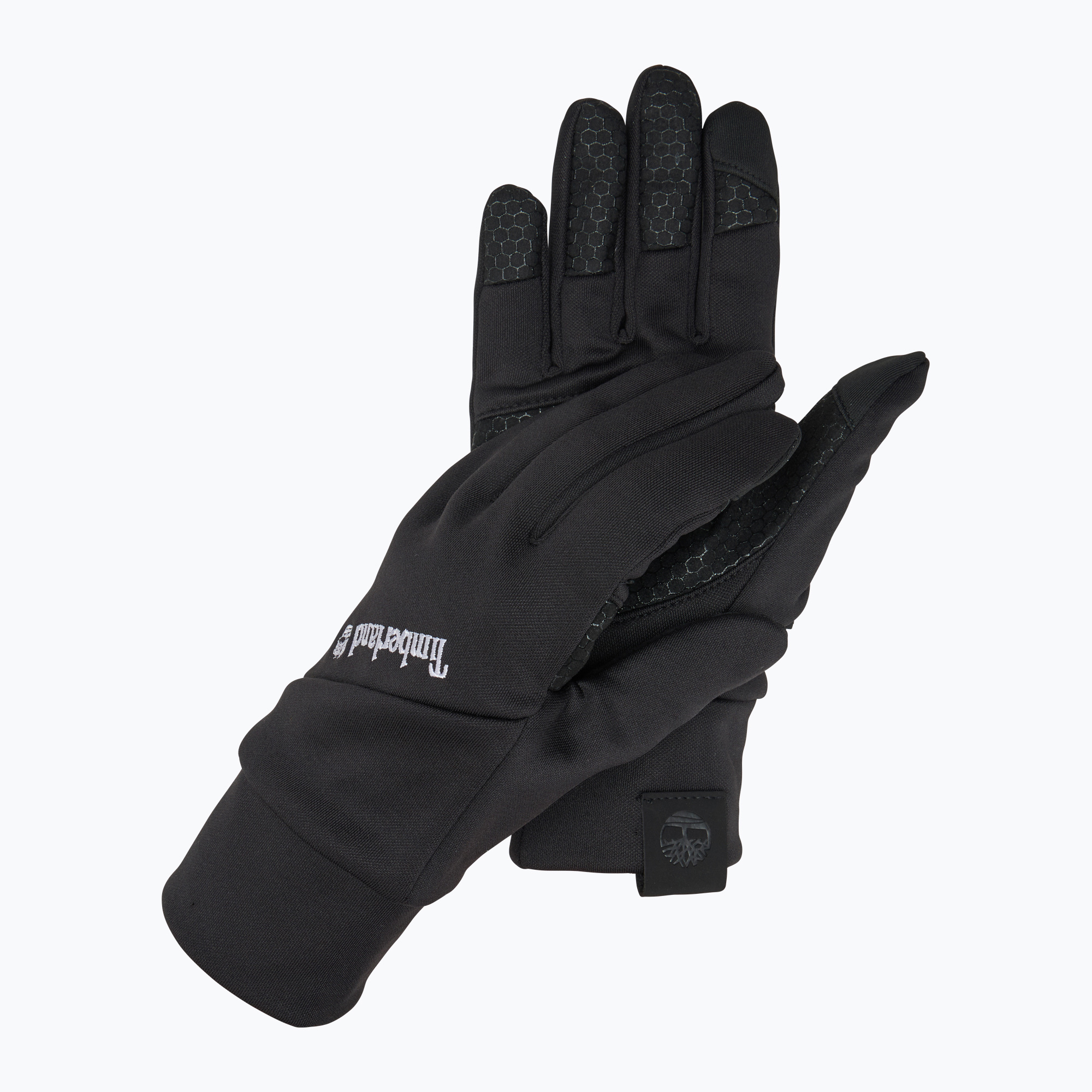 Pánske softshellové rukavice Timberland Stretch Colorblock black (Stretch Colorblock Softshell Fleece TB0A2NMQ0011)