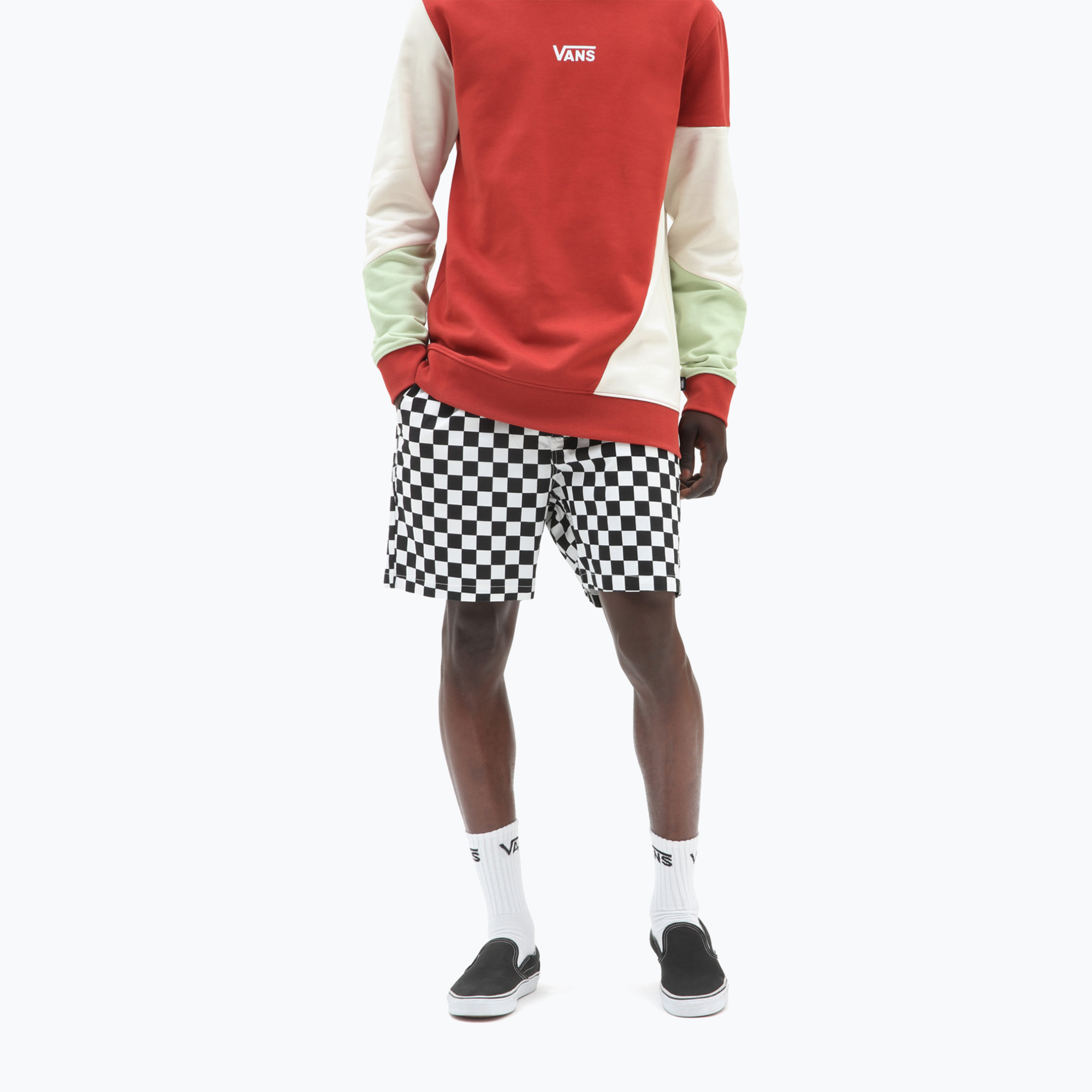 Pánske šortky Vans Mn Range Relaxed (Mn Range Relaxed Elastic Short VN0A5FKD7051)