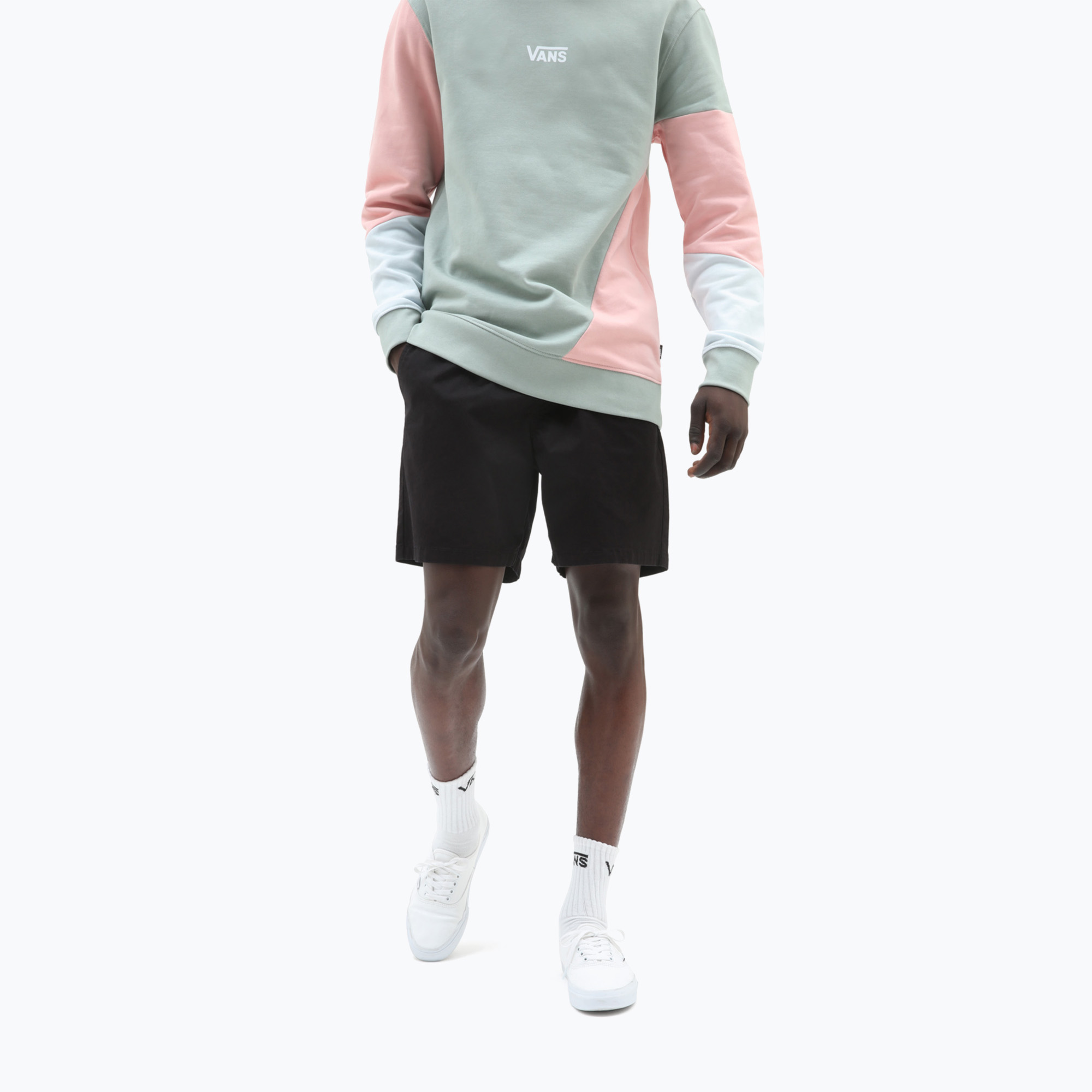Pánske šortky Vans Mn Range Relaxed (Mn Range Relaxed Elastic Short VN0A5FKDBLK1)