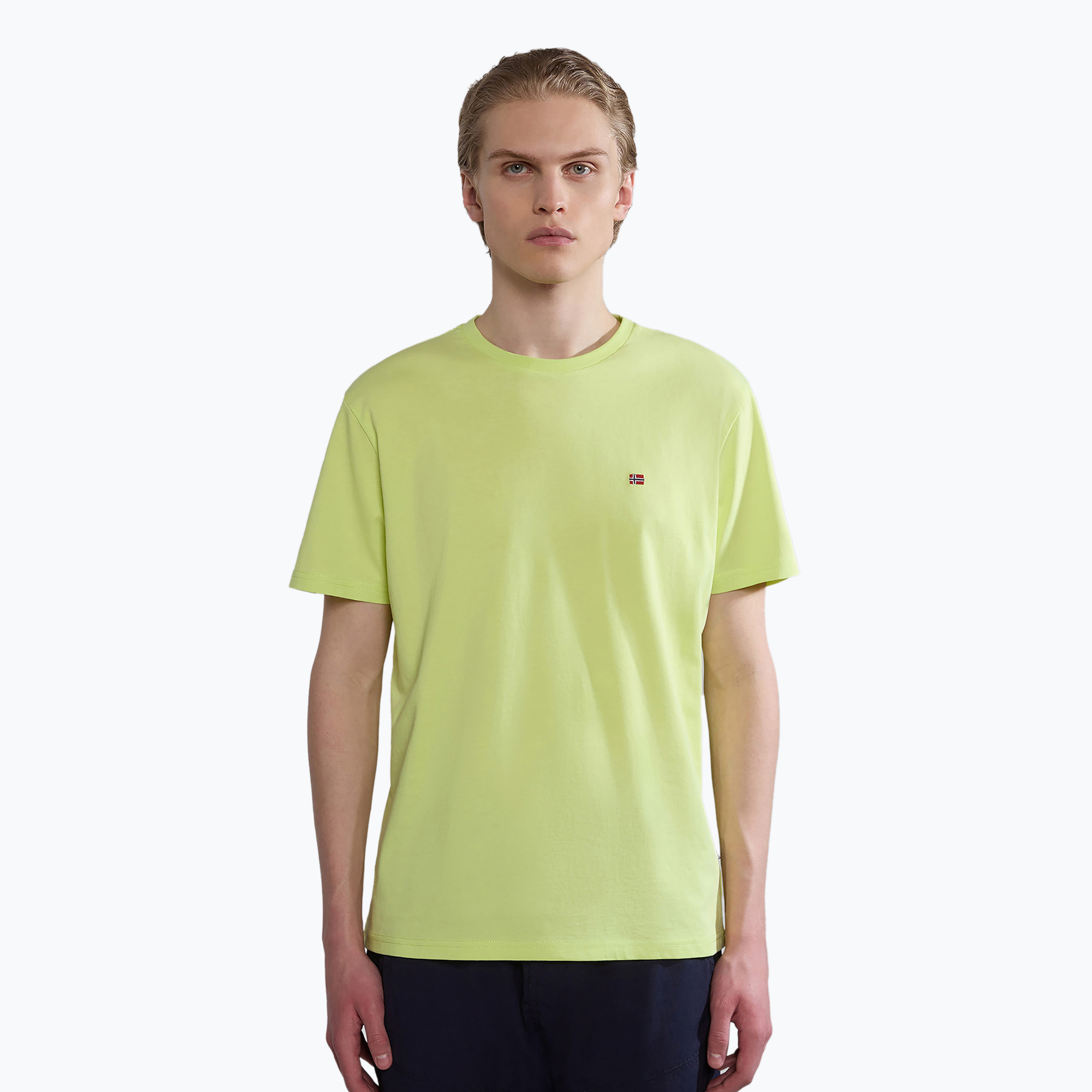 Pánske tričko Napapijri Salis yellow sunny (Salis NP0A4H8DY1I1)