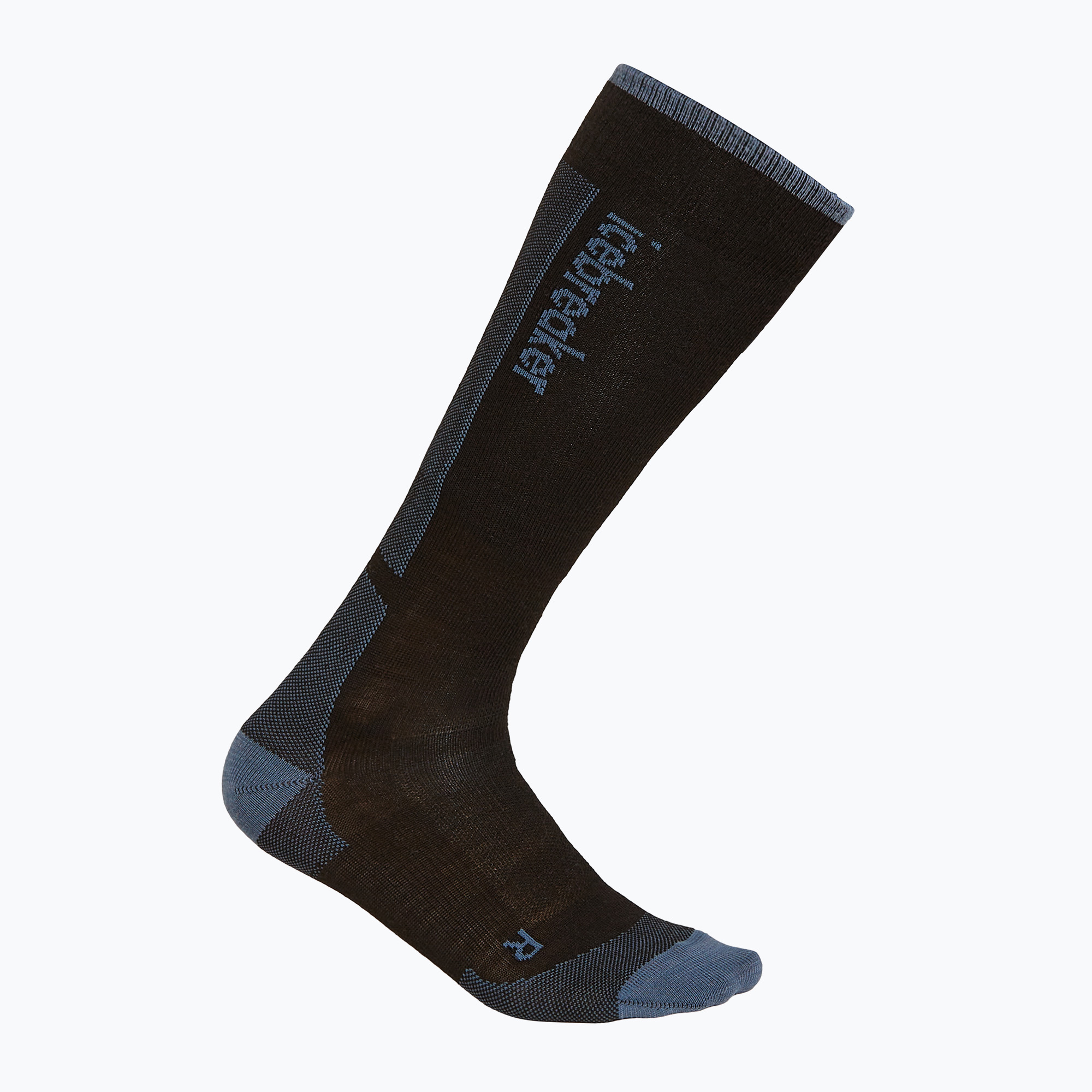 Dámske lyžiarske ponožky Icebreaker Merino Ski+ Ultralight OTC black/dawn (Merino Ski+ Ultralight OTC IB0A573T03W1)