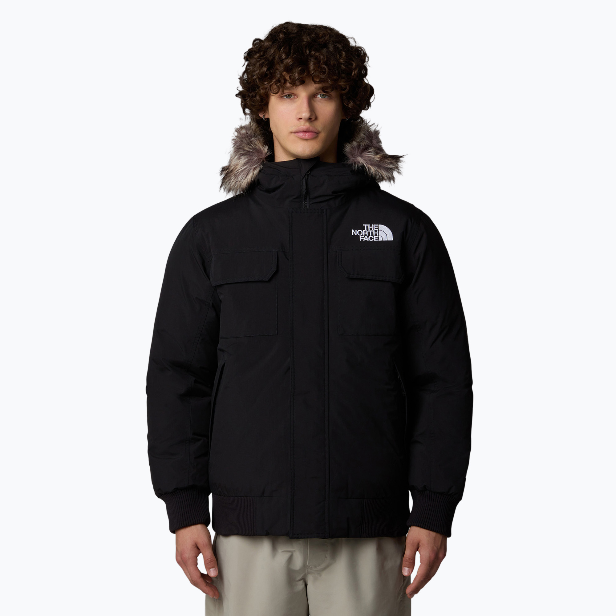 Pánska páperová bunda The North Face Mcmurdo Bomber black (Mcmurdo NF0A5GD9JK31002)