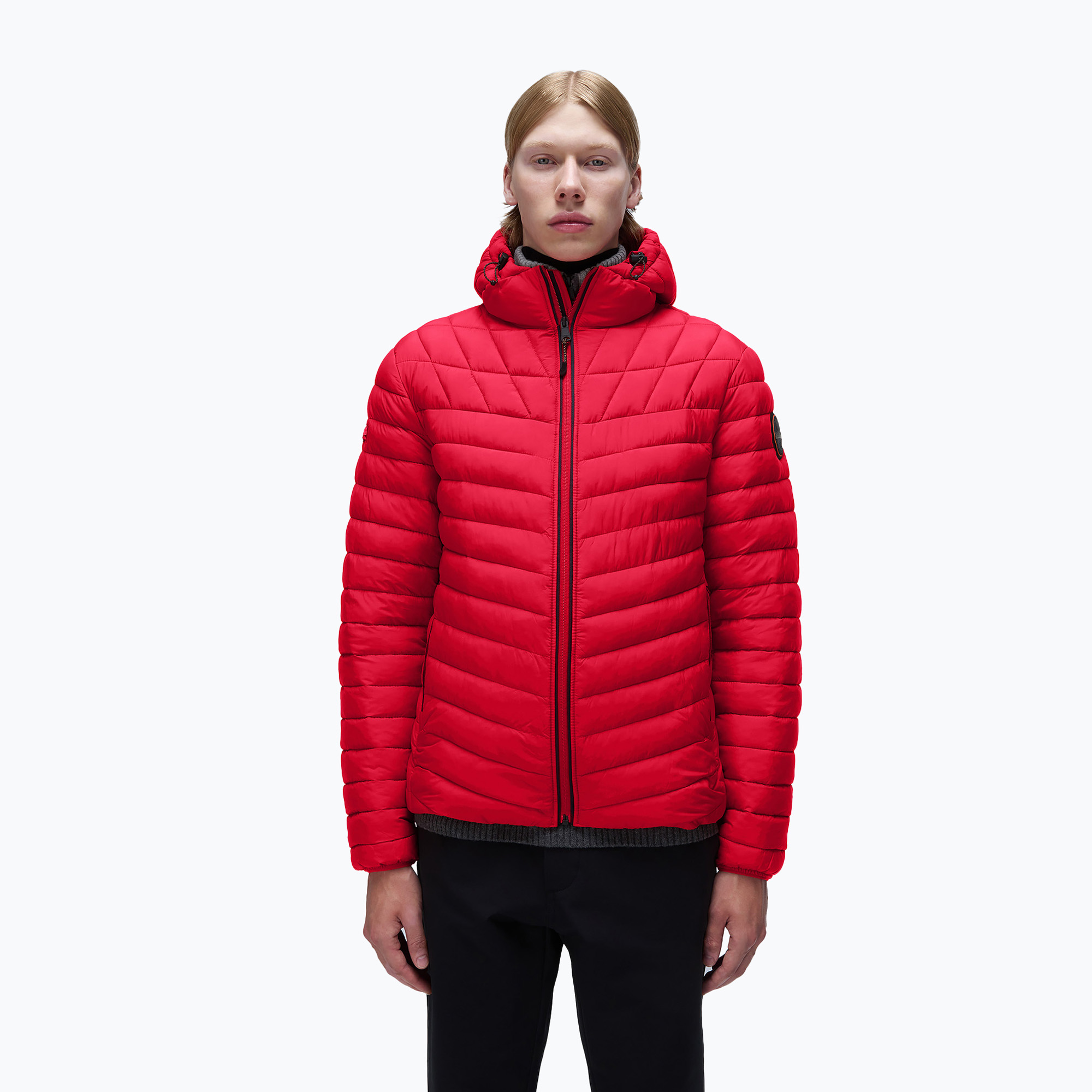 Pánska bunda Napapijri A-Lapaz H red goji (A-Lapaz H NP0A4I26-R061)