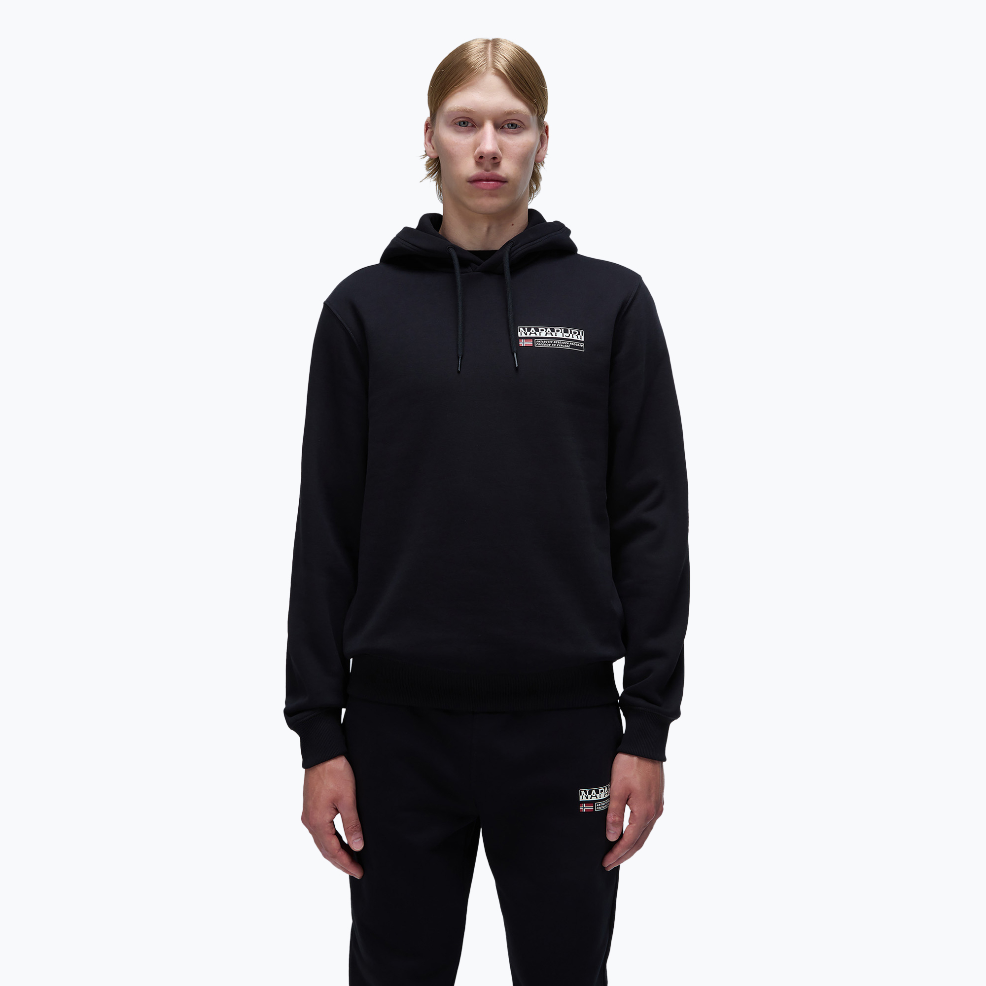 Pánska mikina Napapijri B-Kasba Hint black 041 (B-Kasba Hint NP0A4IAC-0411)