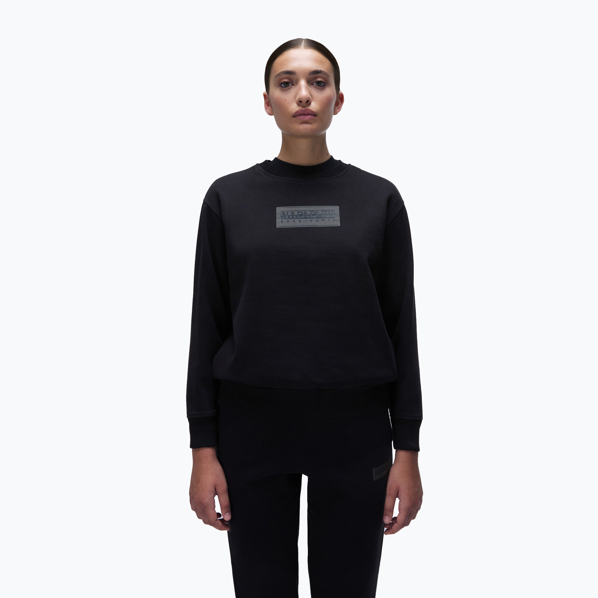 Dámska mikina Napapijri B-Suze C black 041 (B-Suze C NP0A4HYR0411)