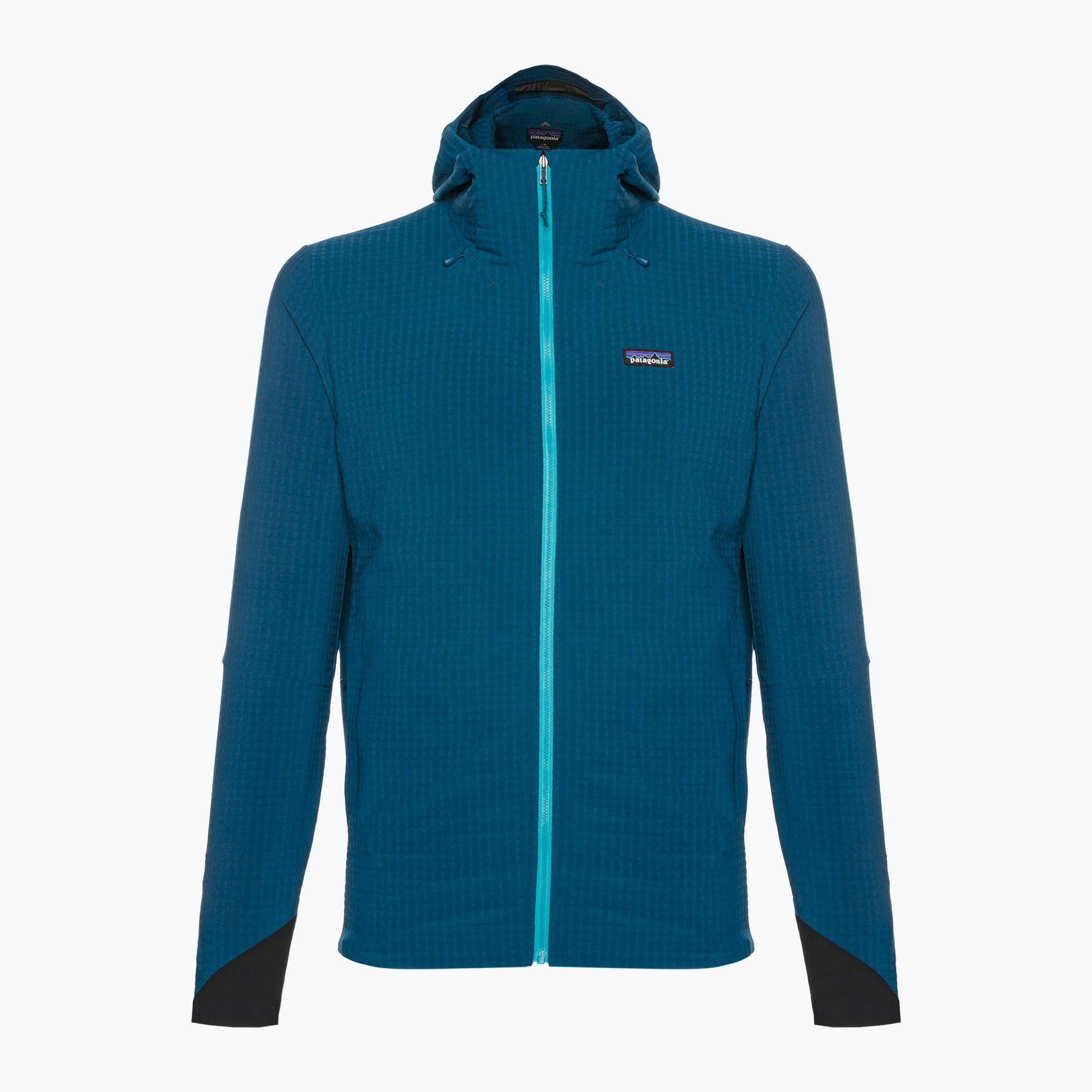 Pánska softshellová bunda Patagonia R1 TechFace lagom blue (R1 TechFace Hoody 83576)