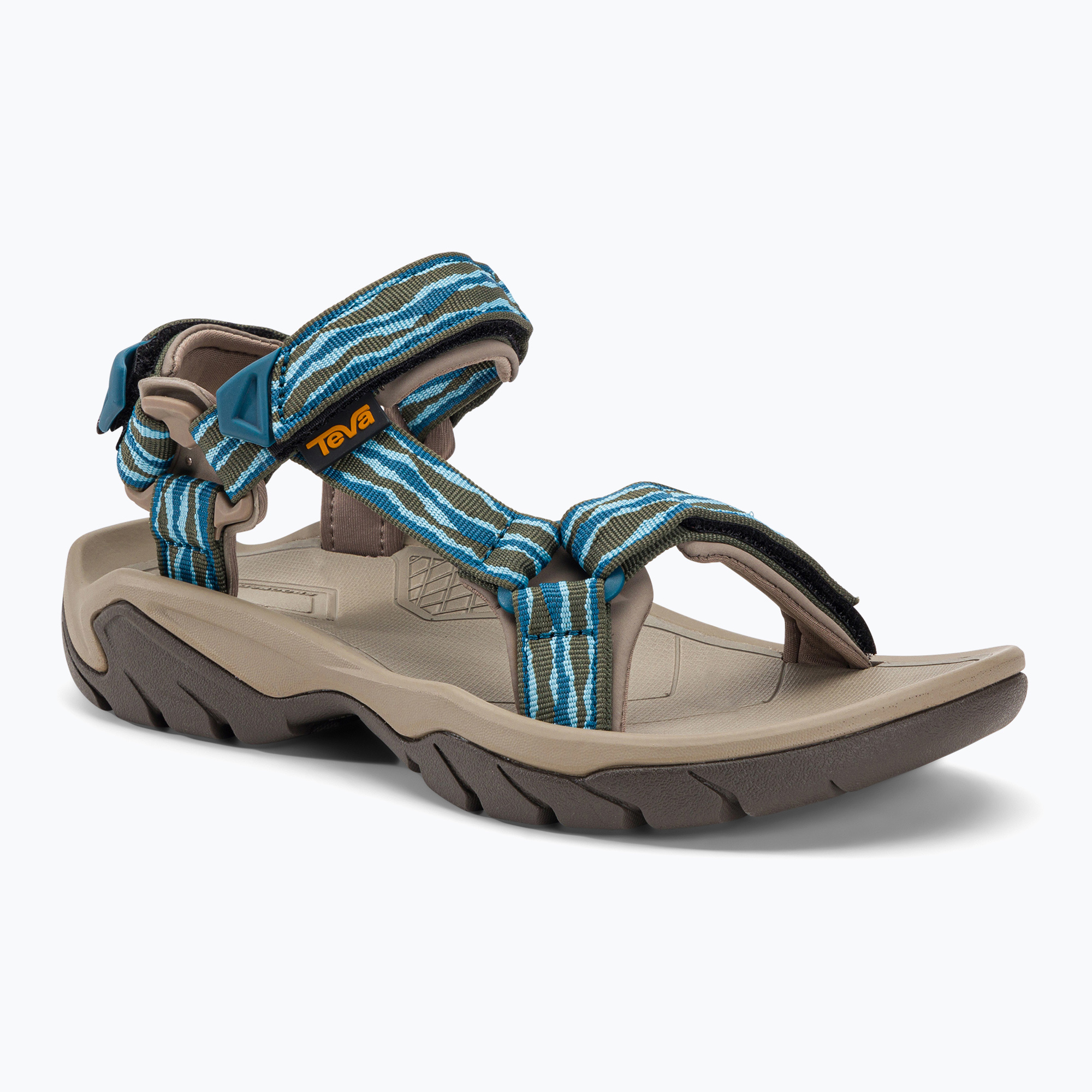 Dámske turistické sandále Teva Terra Fi 5 Universal foggy mountain blue / green (Terra Fi 5 Universal 1099443-FMBG)