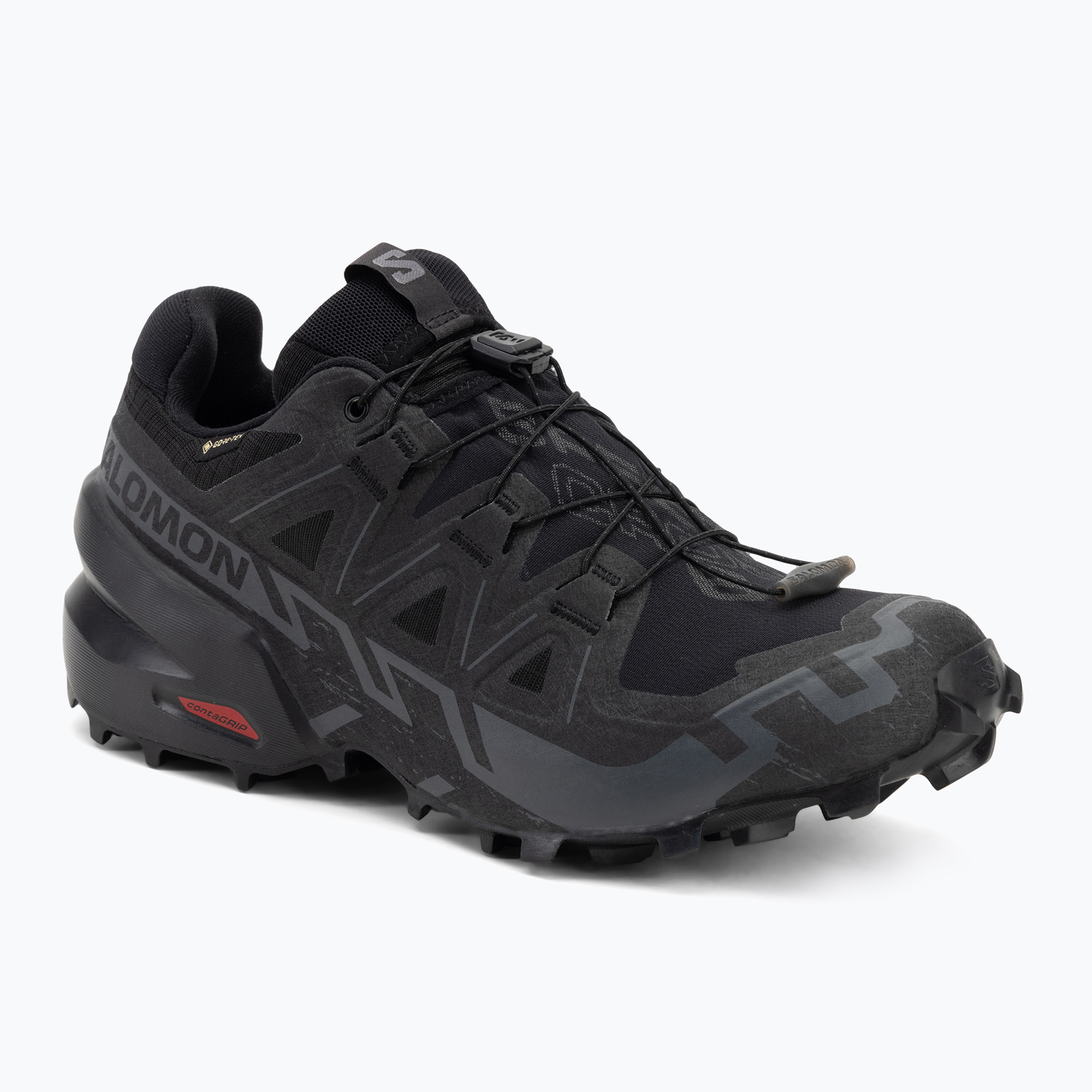 Dámska bežecká obuv Salomon Speedcross 6 GTX black/black/phan (Speedcross 6 GTX L41743400)