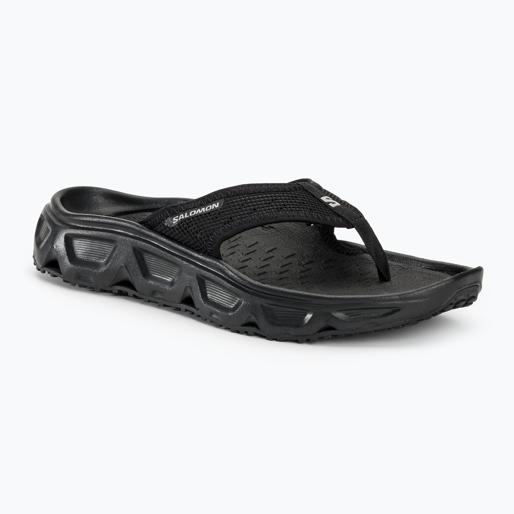 Salomon Reelax Break 6.0 pánske žabky black/black/alloy (Reelax Break 6.0 L47110800)