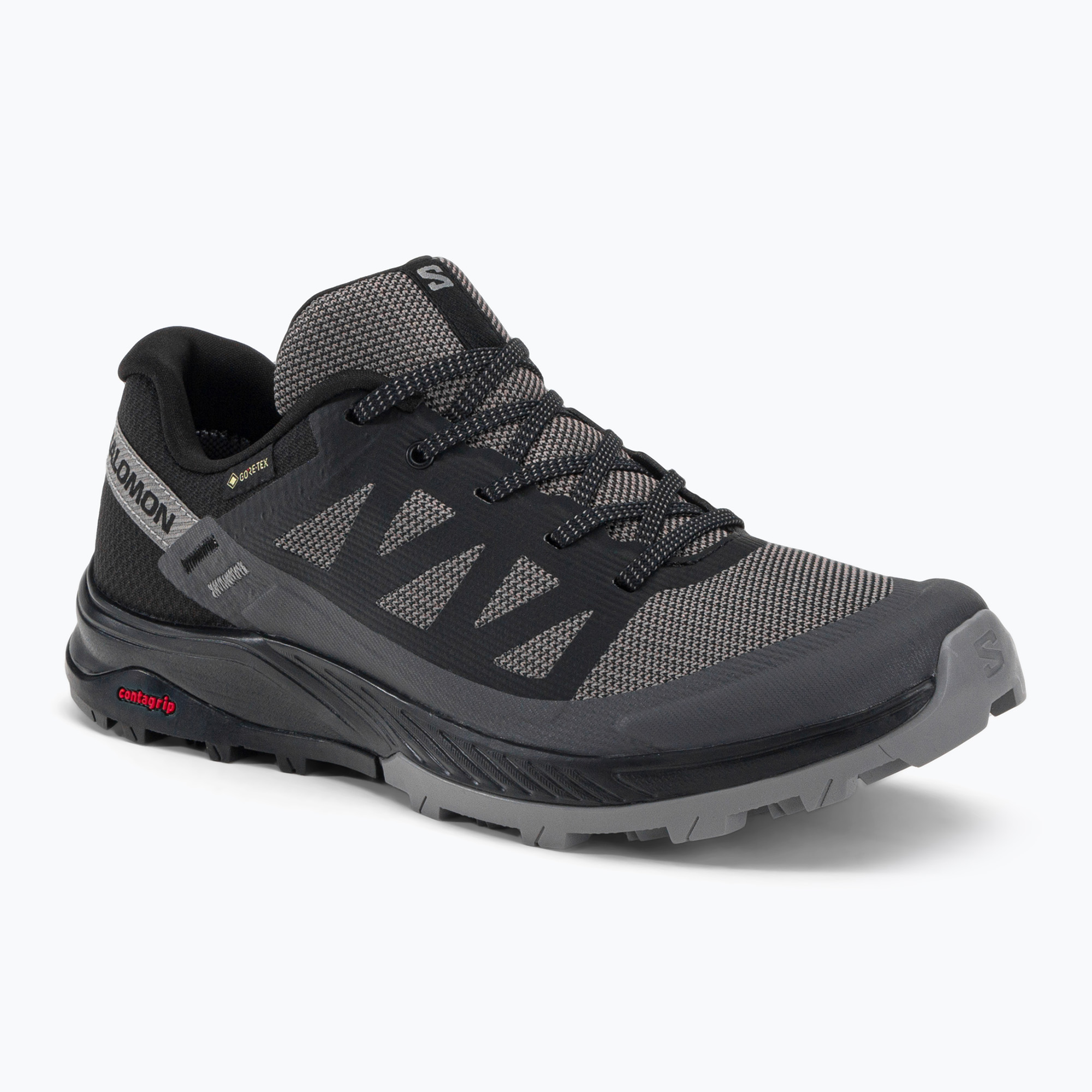 Salomon Outrise GTX dámske trekové topánky black L47142600