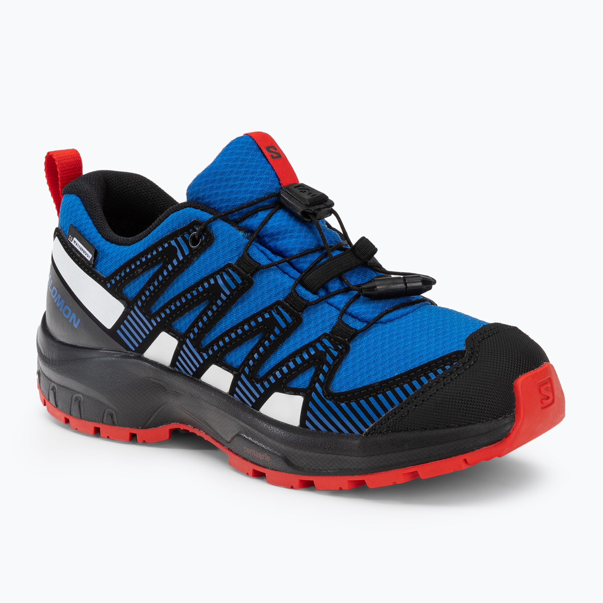 Salomon XA Pro V8 CSWP detská treková obuv modrá L47126200 (XA Pro V8 CSWP L47126200)