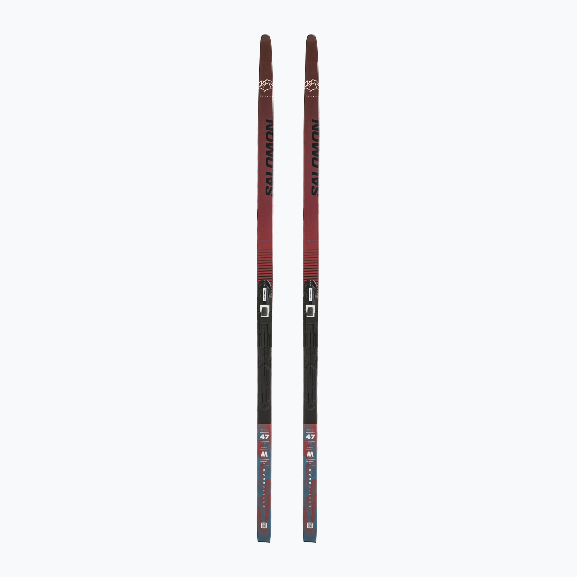 Salomon Escape Snow 47 eSkin + Prolink Shift - bežecké lyže (Escape Snow 47 eSkin + Prolink Shift L473740PM)