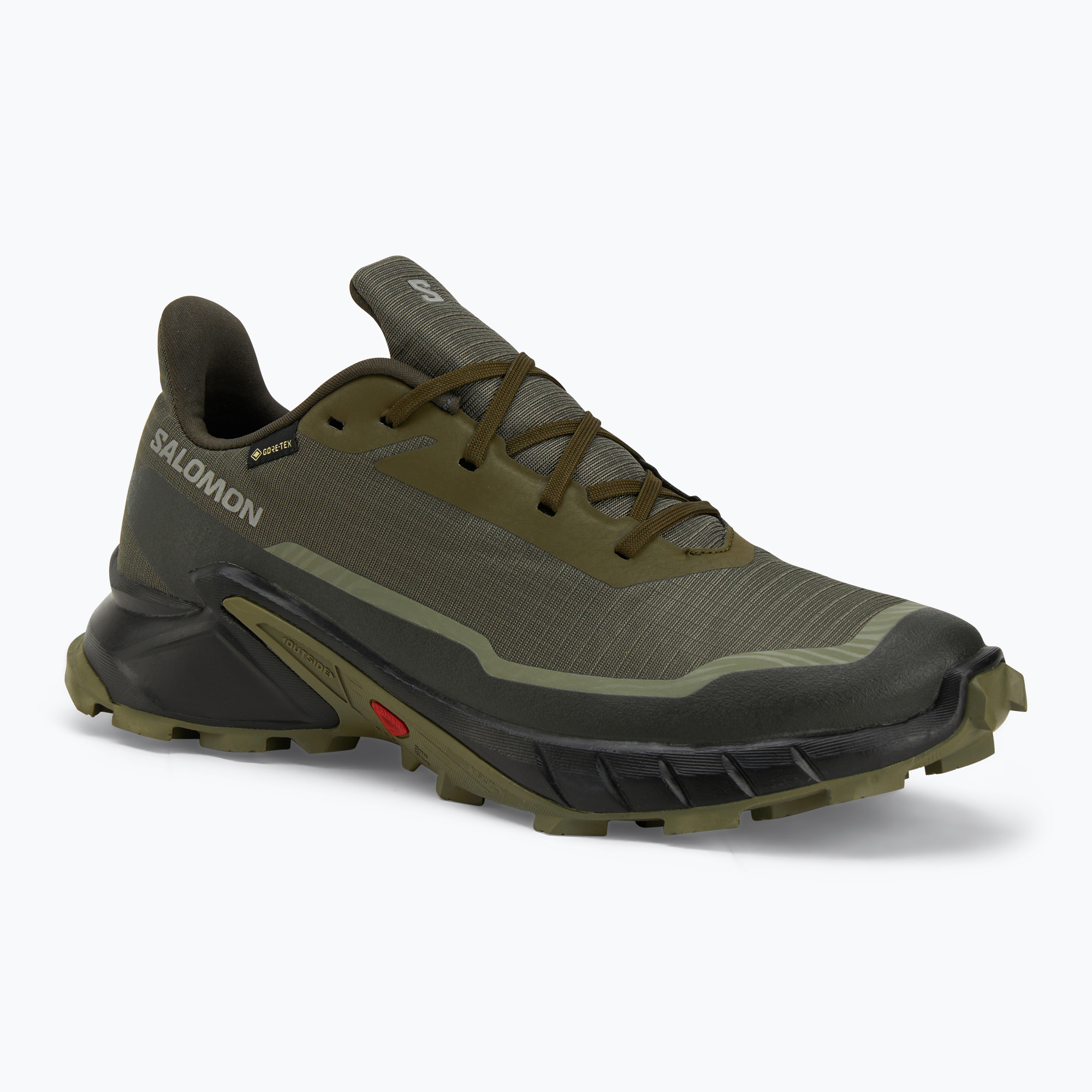Pánske bežecké topánky Salomon Alphacross 5 GTX olive night/black (Alphacross 5 GTX L47310300)