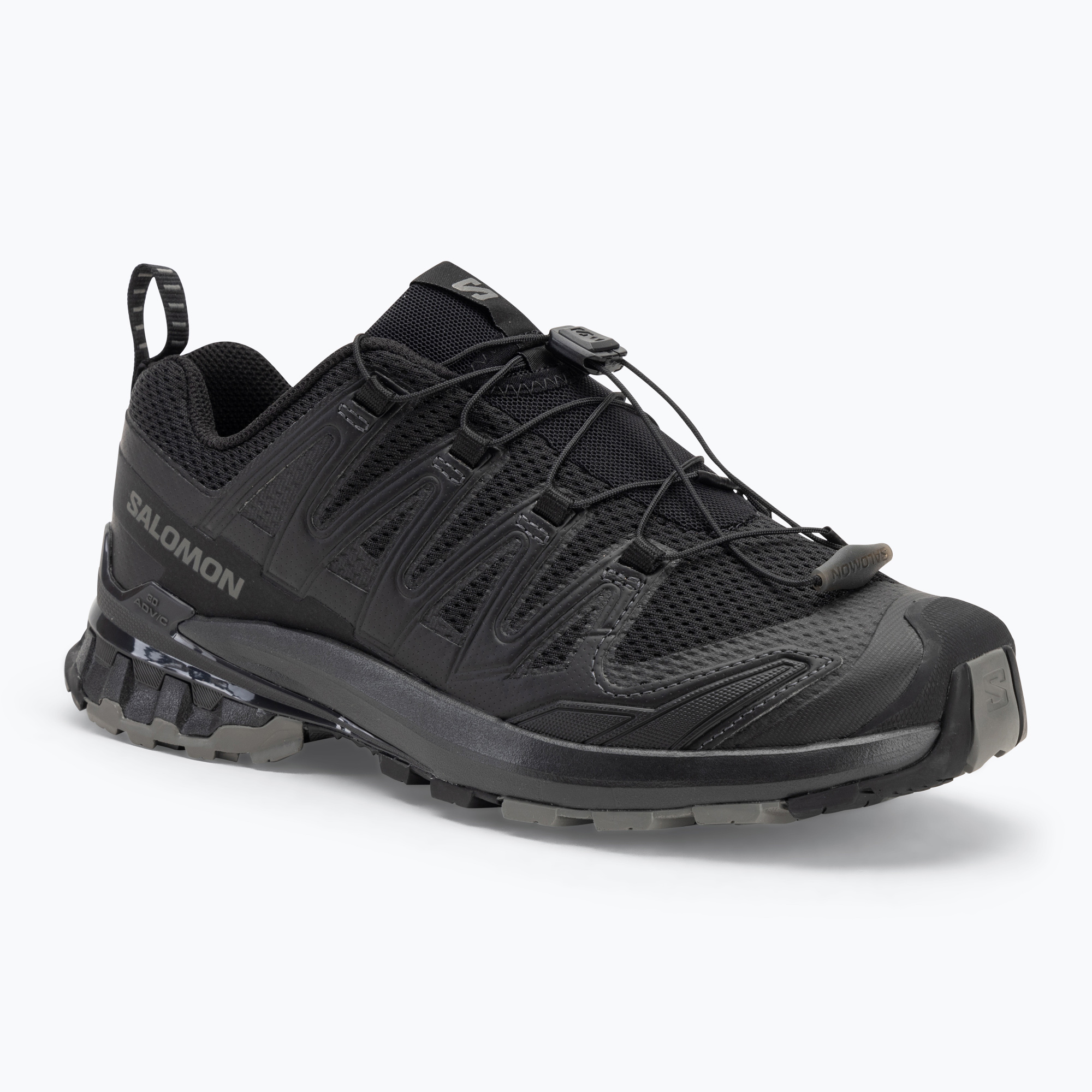 Pánske bežecké topánky Salomon XA Pro 3D V9 Wide black/phantom/pewter (XA Pro 3D V9 Wide L47273100)
