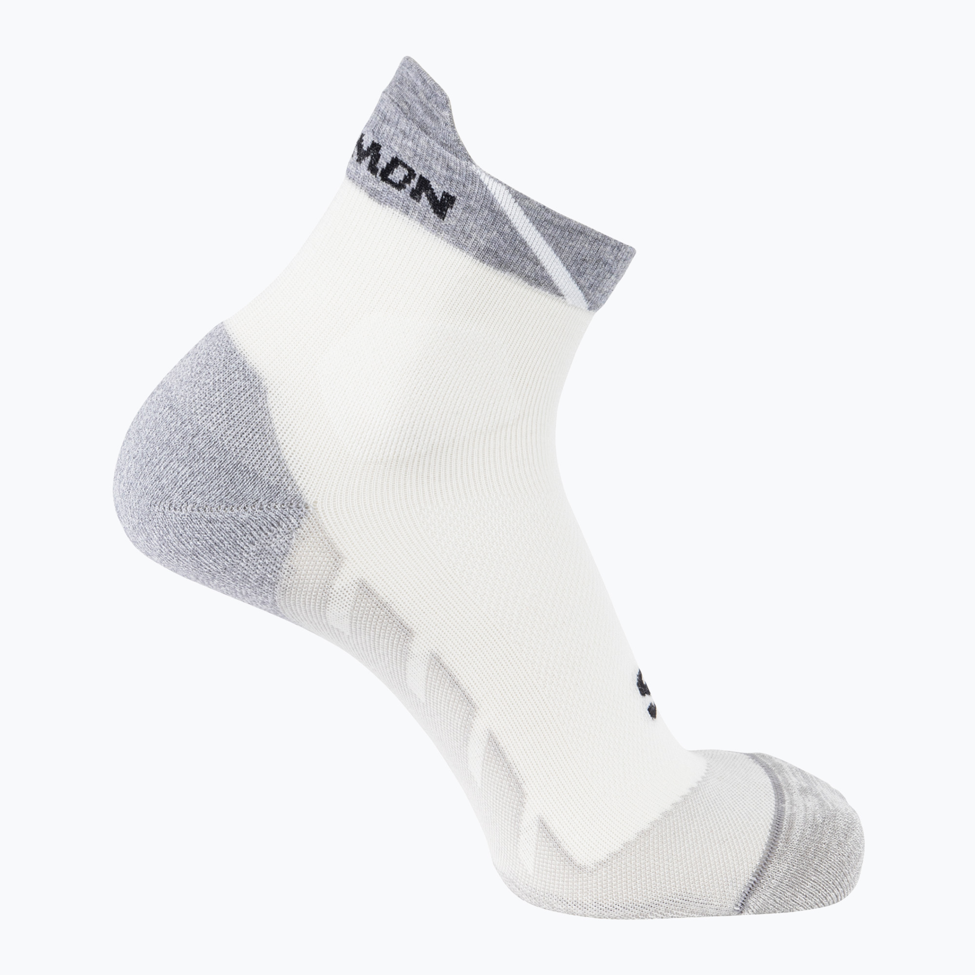 Bežecké ponožky Salomon Speedcross Ankle white/light grey melange (Speedcross Ankle LC2165400)