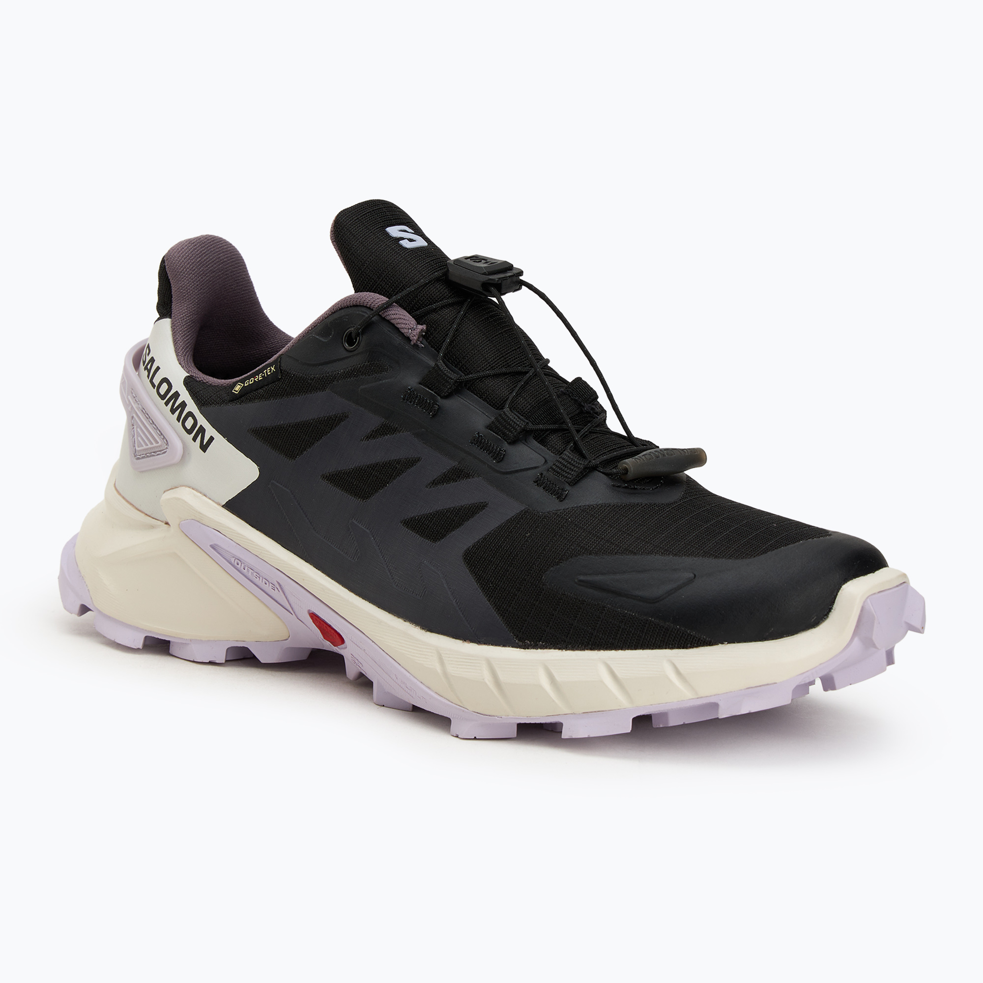 Dámske bežecké topánky Salomon Supercross 4 GTX black/vanilla ice/orchid petal (Supercross 4 GTX L47461800)