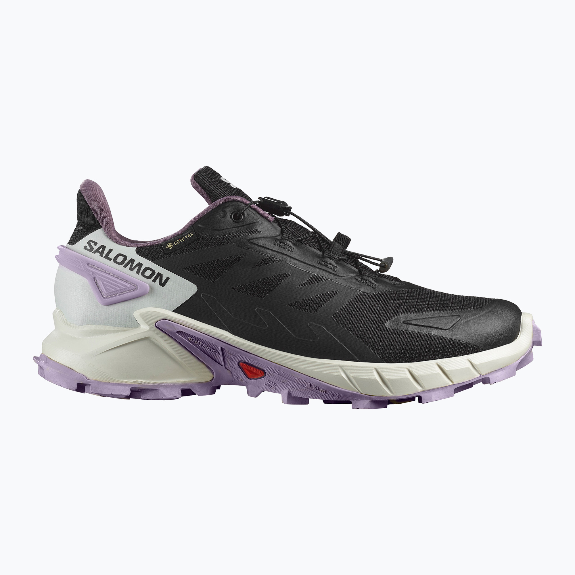 Dámske bežecké topánky Salomon Supercross 4 GTX black/vanilla ice/orchid petal (Supercross 4 GTX L47461800)
