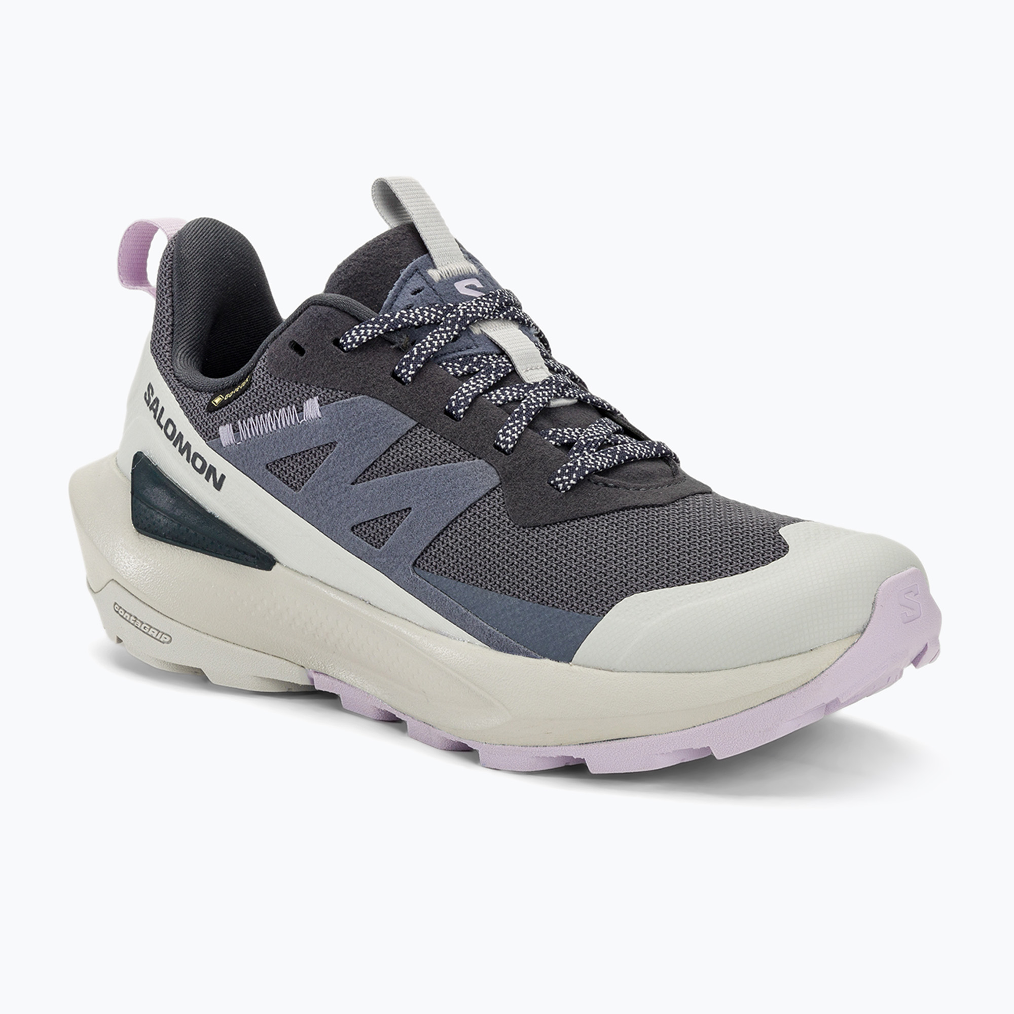 Salomon Elixir Activ GTX dámske turistické topánky india ink/glacier gray/orchid petal (Elixir Activ GTX L47526500)