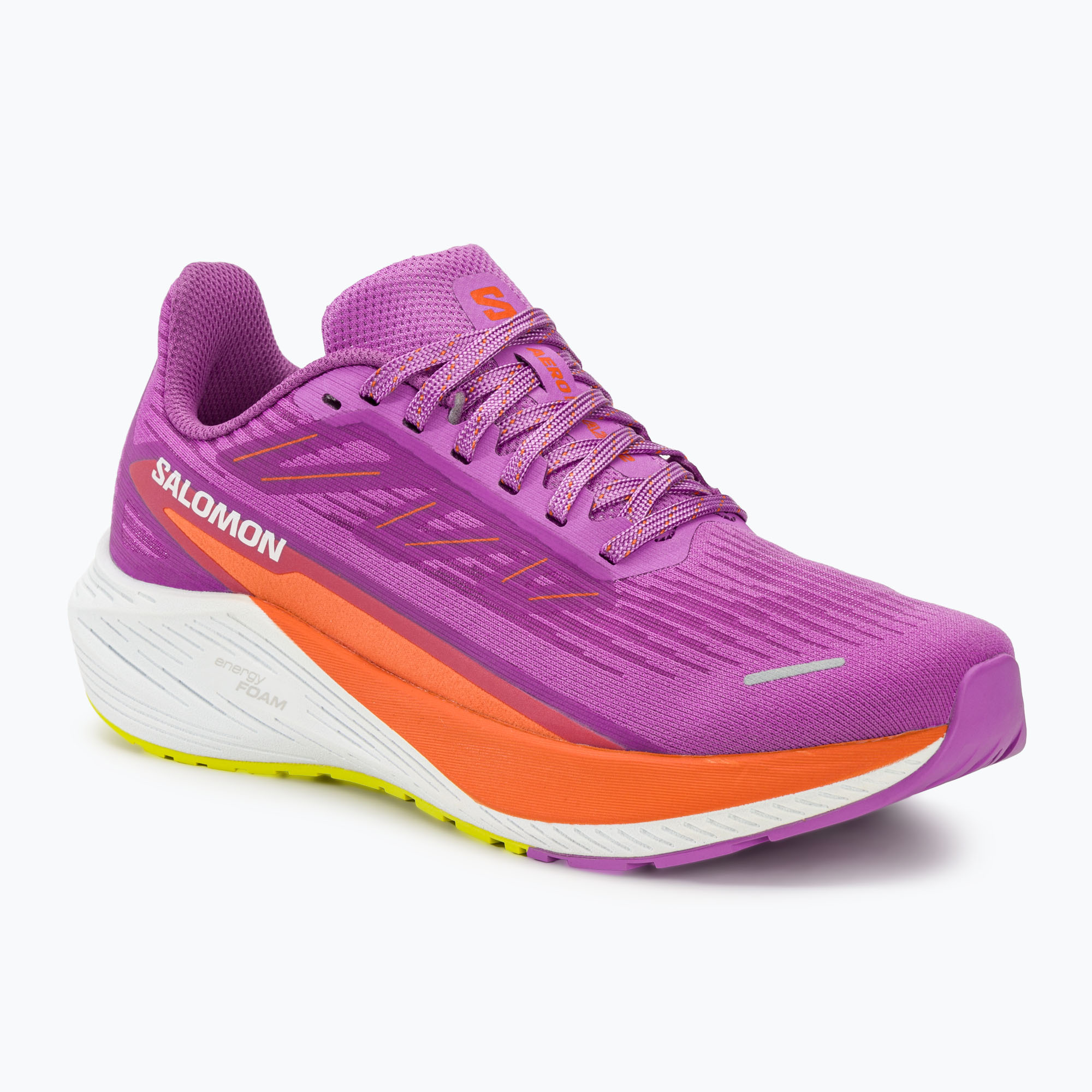 Dámska bežecká obuv Salomon Aero Blaze 2 iris orchid/dragon fire/sulphur spring (Aero Blaze 2 L47426300)