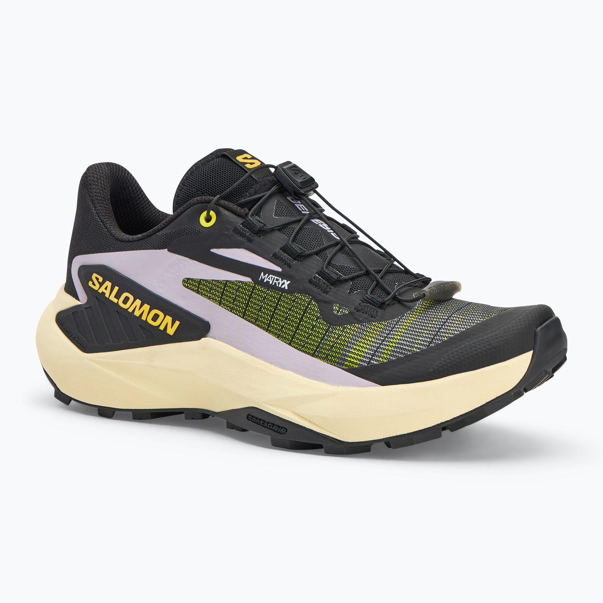 Salomon Genesis dámska bežecká obuv black/sulphur spring/orchid petal (Genesis L47443700)