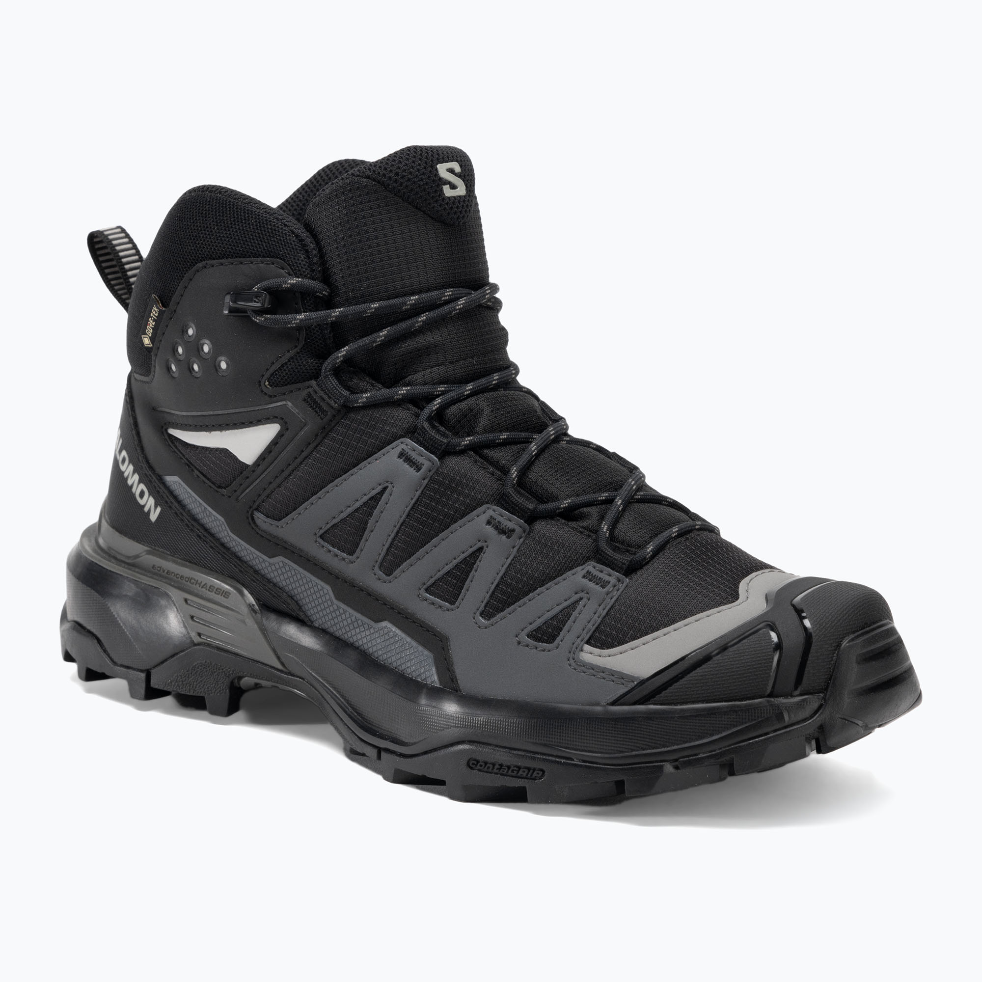 Pánska turistická obuv Salomon X Ultra 360 MID GTX black/magnet/pewter (X Ultra 360 MID GTX L47447600)