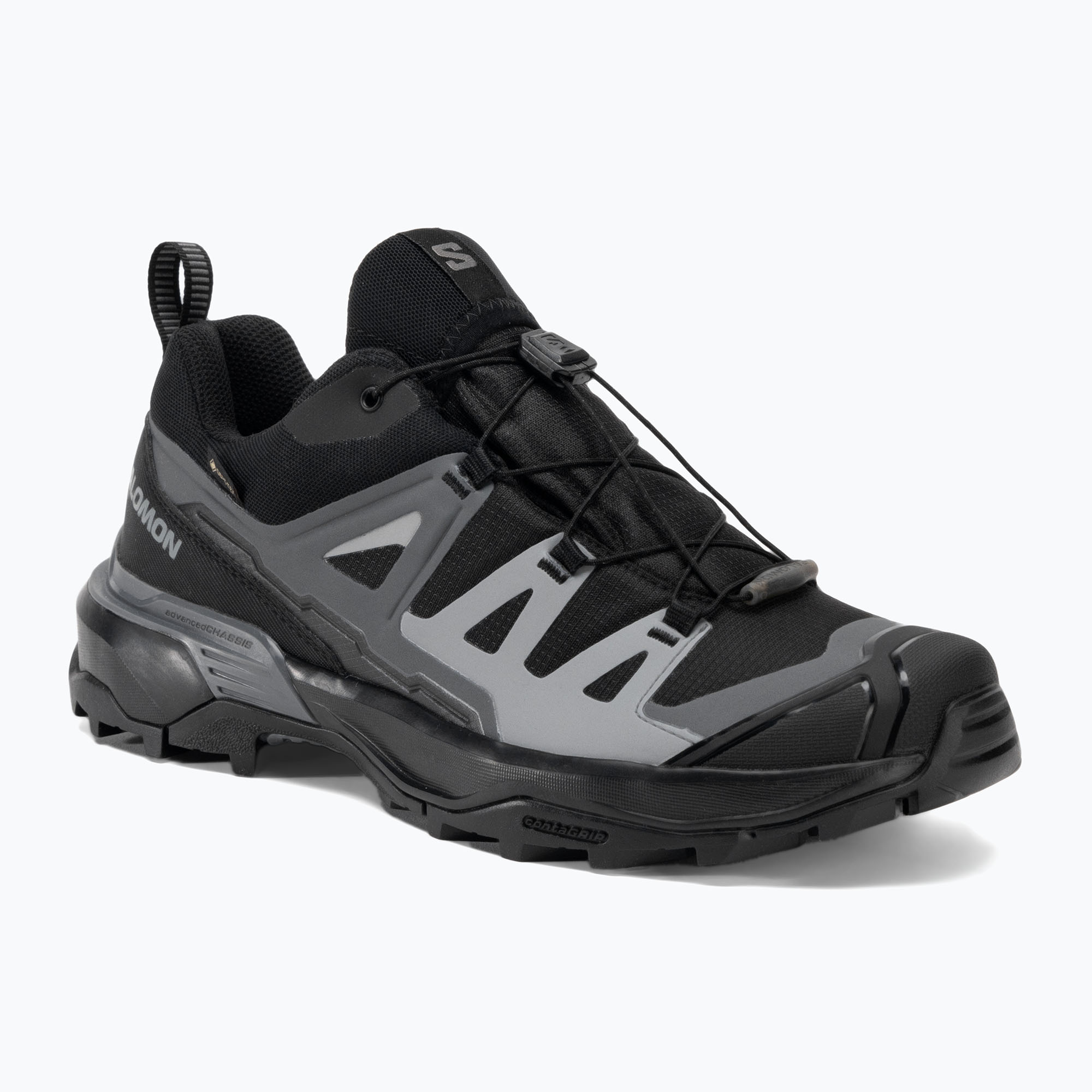 Pánska turistická obuv Salomon X Ultra 360 GTX black/magnet/quiet shade (X Ultra 360 GTX L47453200)