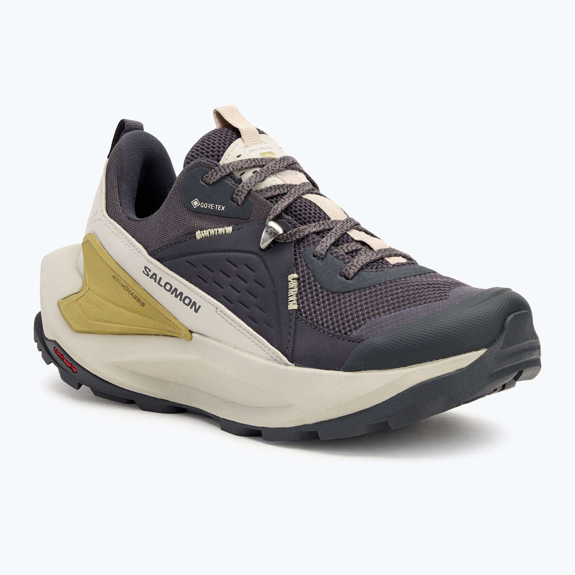 Dámske turistické topánky Salomon Elixir GTX 9 nine iron/silver cloud/sponge (Elixir GTX L47695000)