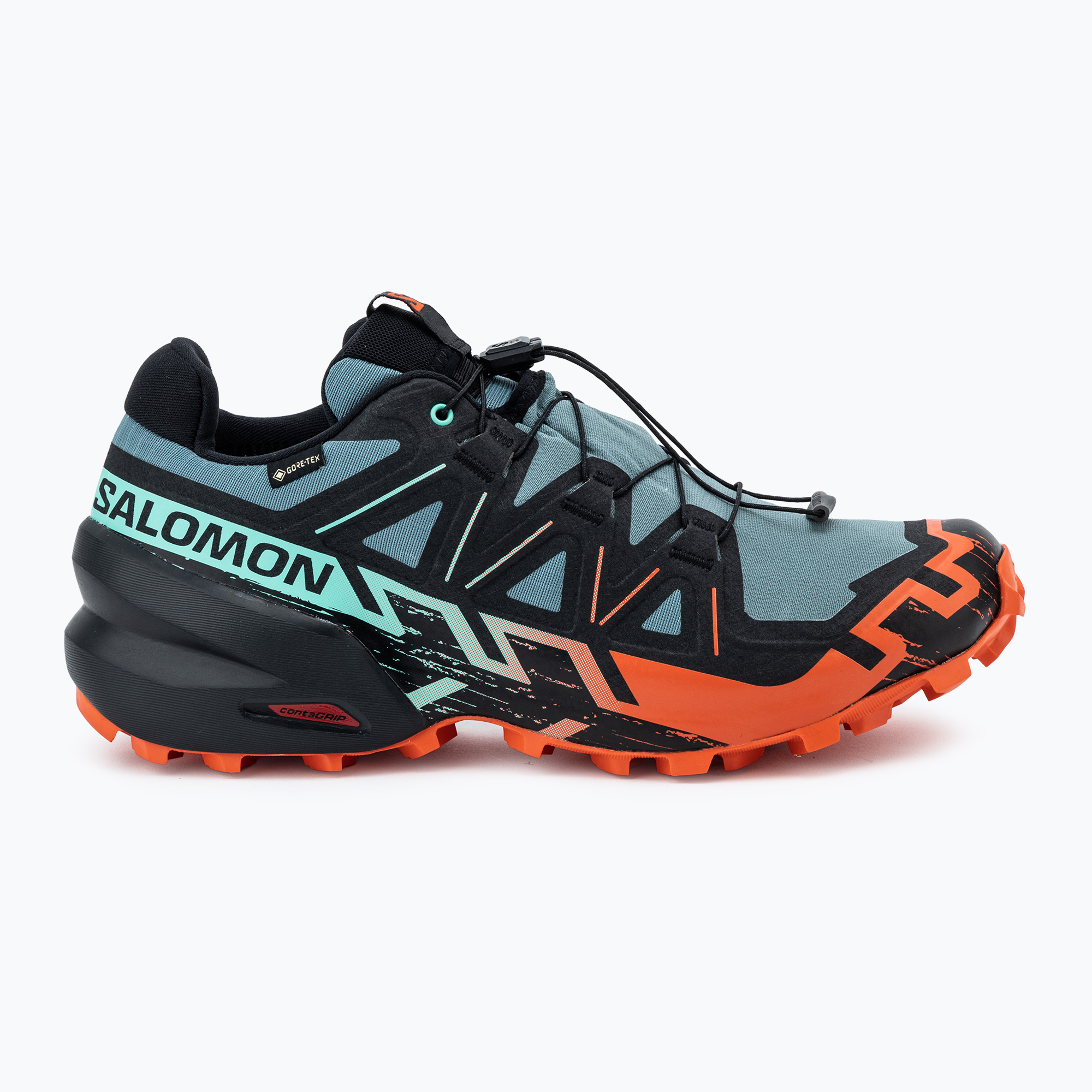 Pánska bežecká obuv Salomon Speedcross 6 GTX north atlantic/black/cherry tomato (Speedcross 6 GTX L47701300)