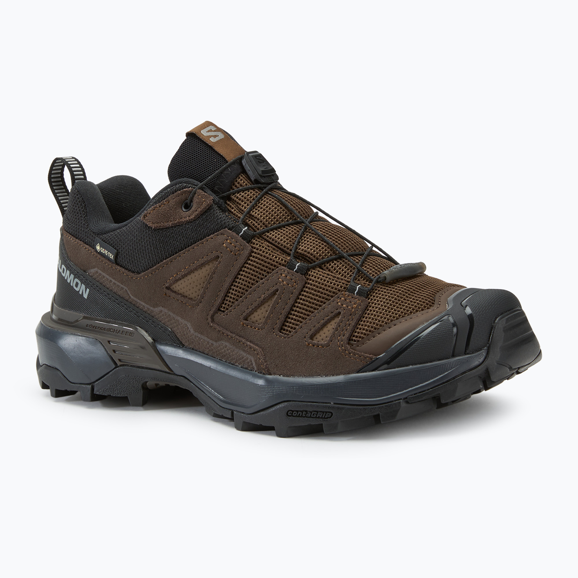 Pánska treková obuv Salomon X ULTRA 360 LTR GTX dark earth/delicioso/ sharkskin (X ULTRA 360 LTR GTX L47571200)