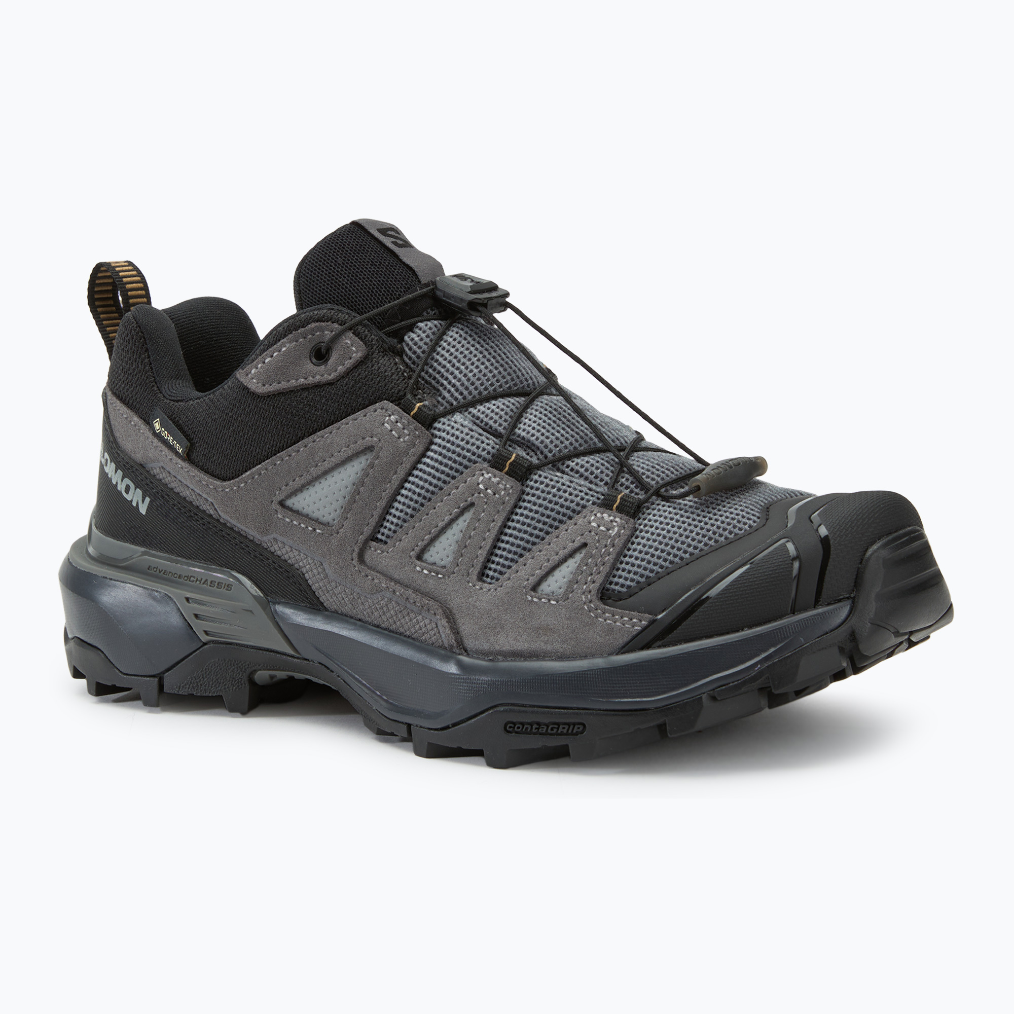 Pánska treková obuv Salomon X ULTRA 360 LTR GTX sharkskin/castle rock/kelp (X ULTRA 360 LTR GTX L47571400)