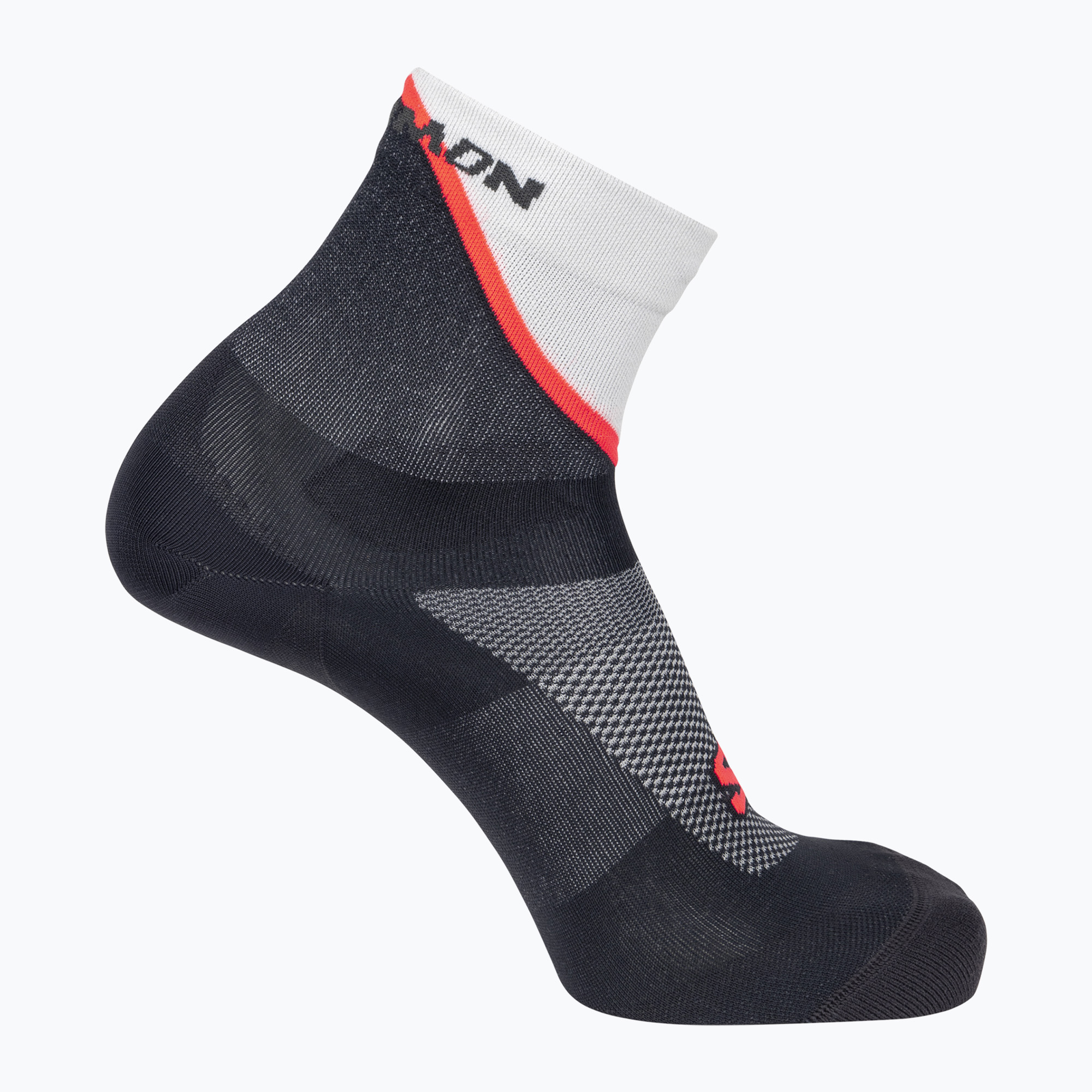 Ponožky Salomon Pulse Ankle icicle/nine iron/neon flame (Pulse Ankle LC262580058)